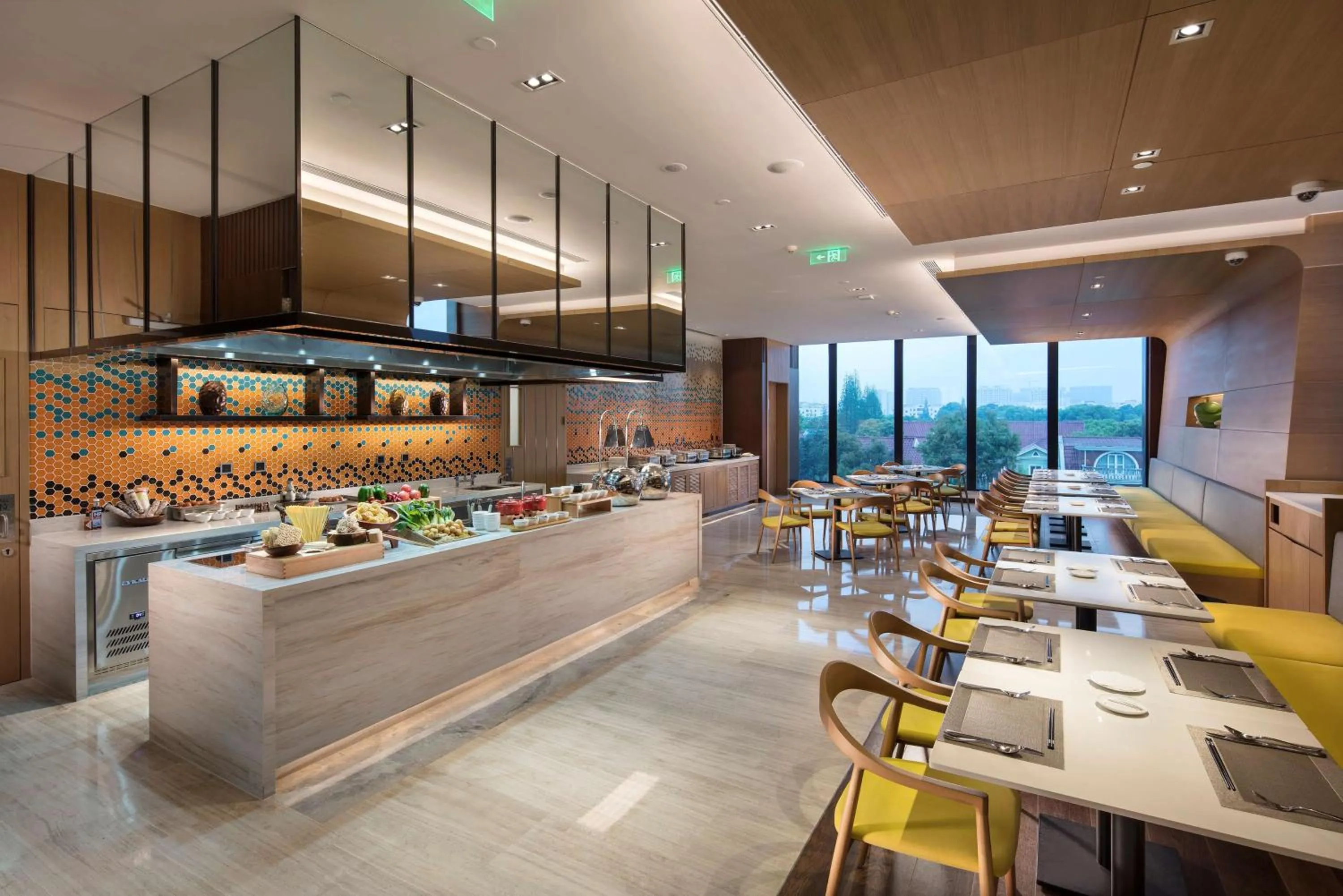 Restaurant/places to eat in Hilton Garden Inn Shanghai Hongqiao NECC