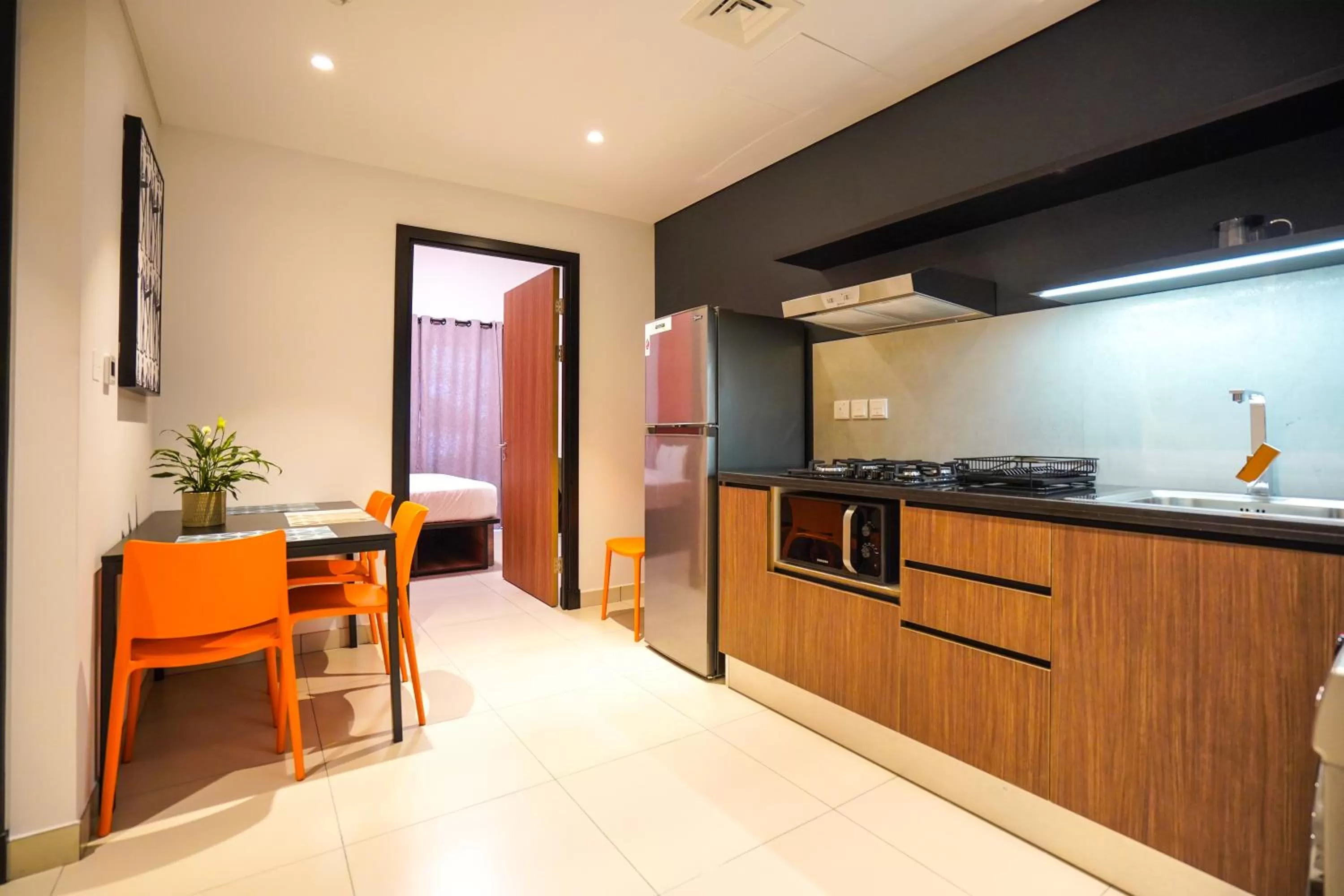 Kitchen or kitchenette in YouCo coliving Dubai