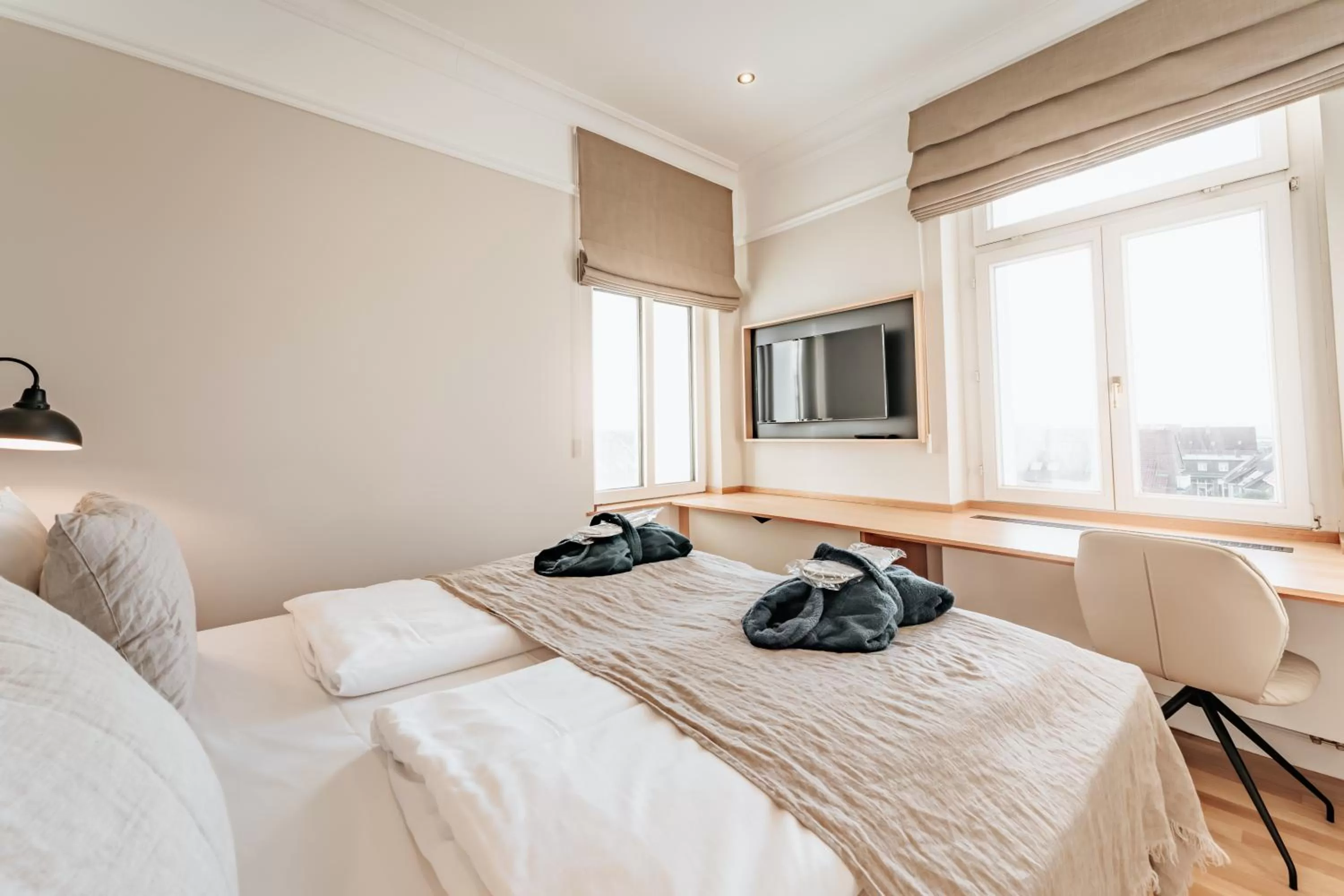 Bed in Strandhotel Kurhaus Juist