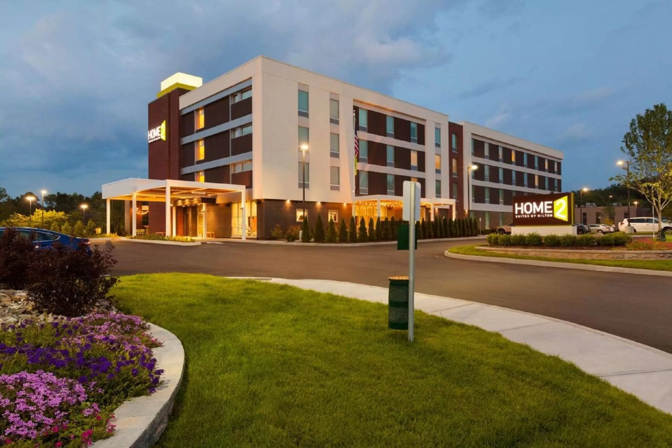 Property building in Home2 Suites by Hilton Albany Airport/Wolf Rd