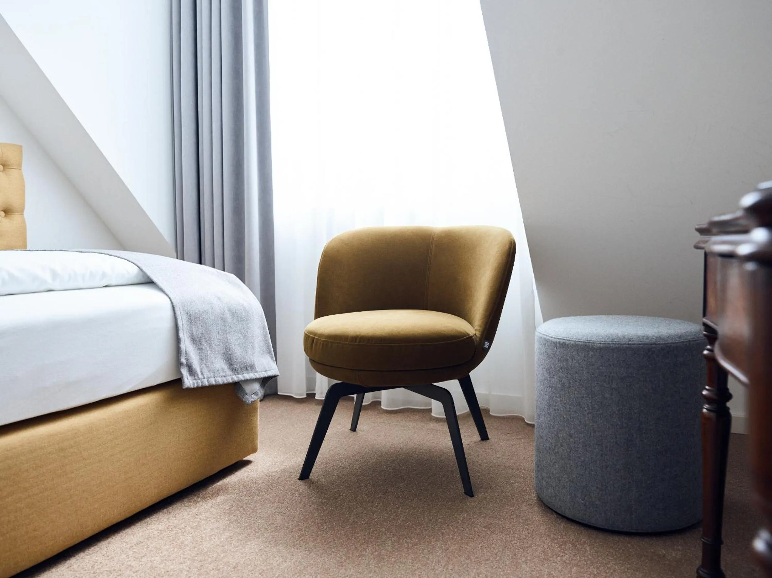 Bed in Hotel Lindenufer