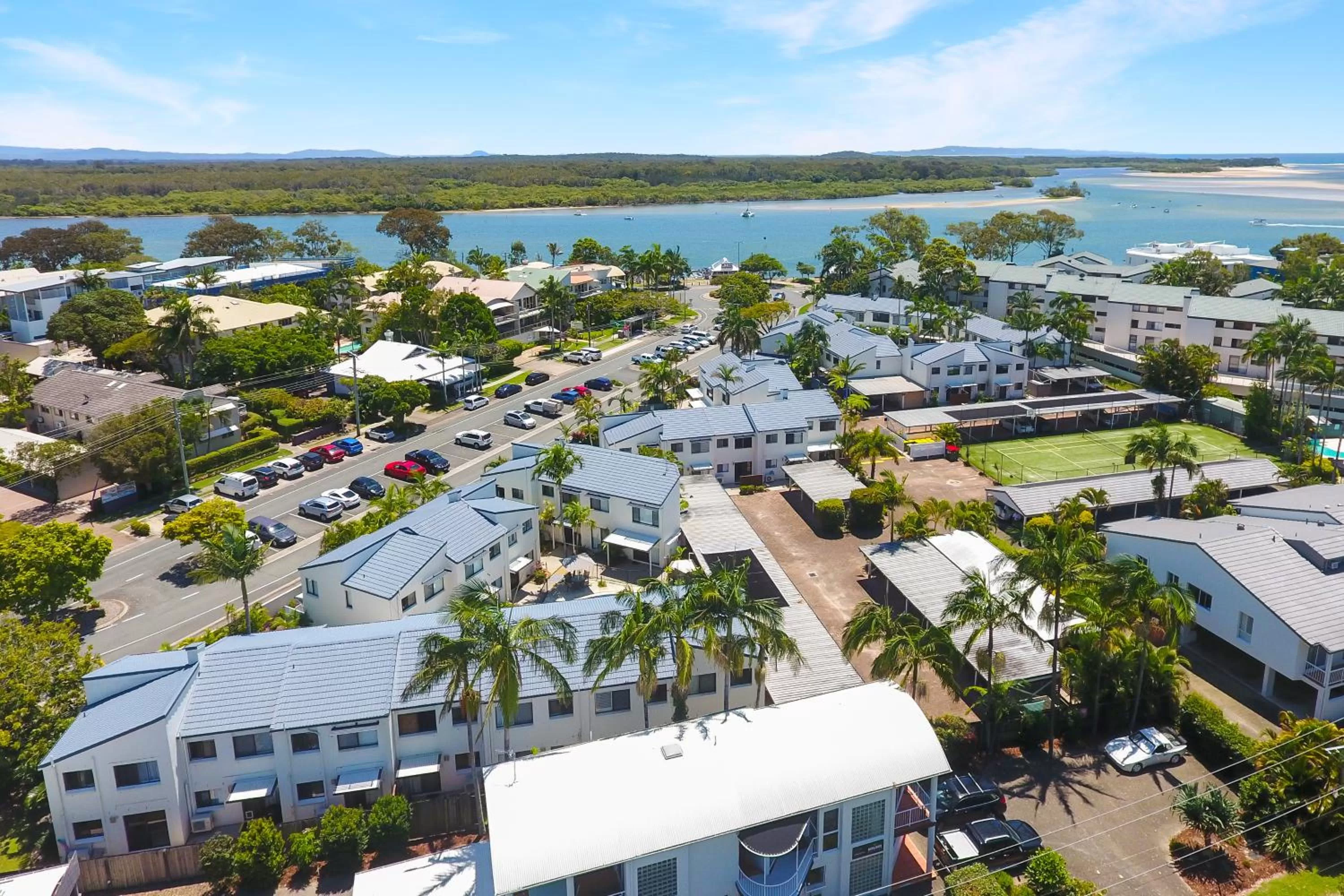 Bird's eye view in Noosa Place Resort