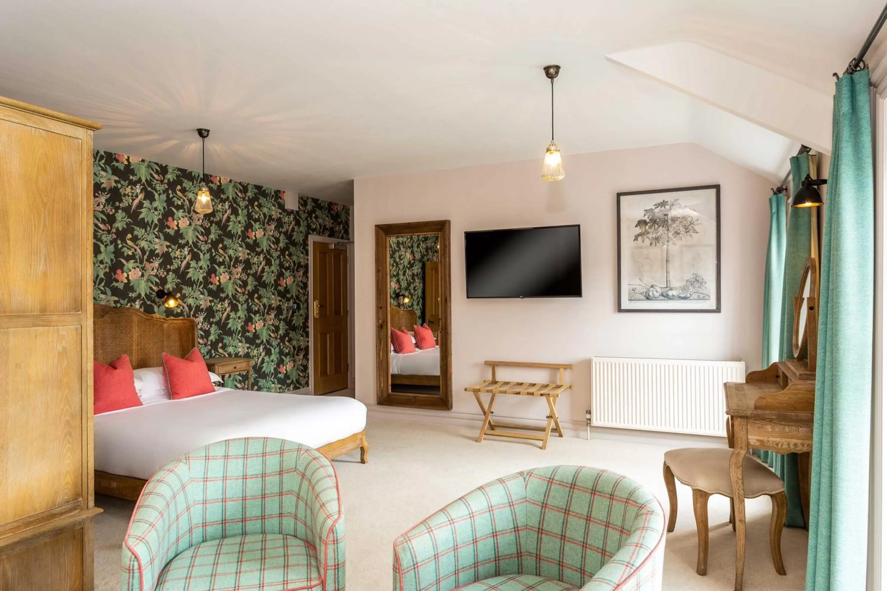 Decorative detail, Bed in The Beaumont Hexham