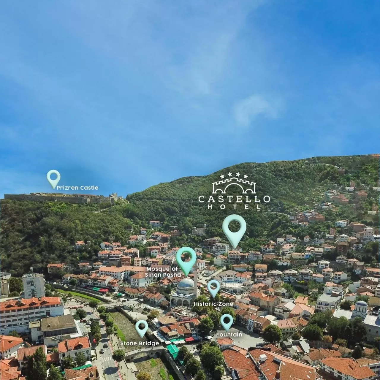 Landmark view in Hotel Castello