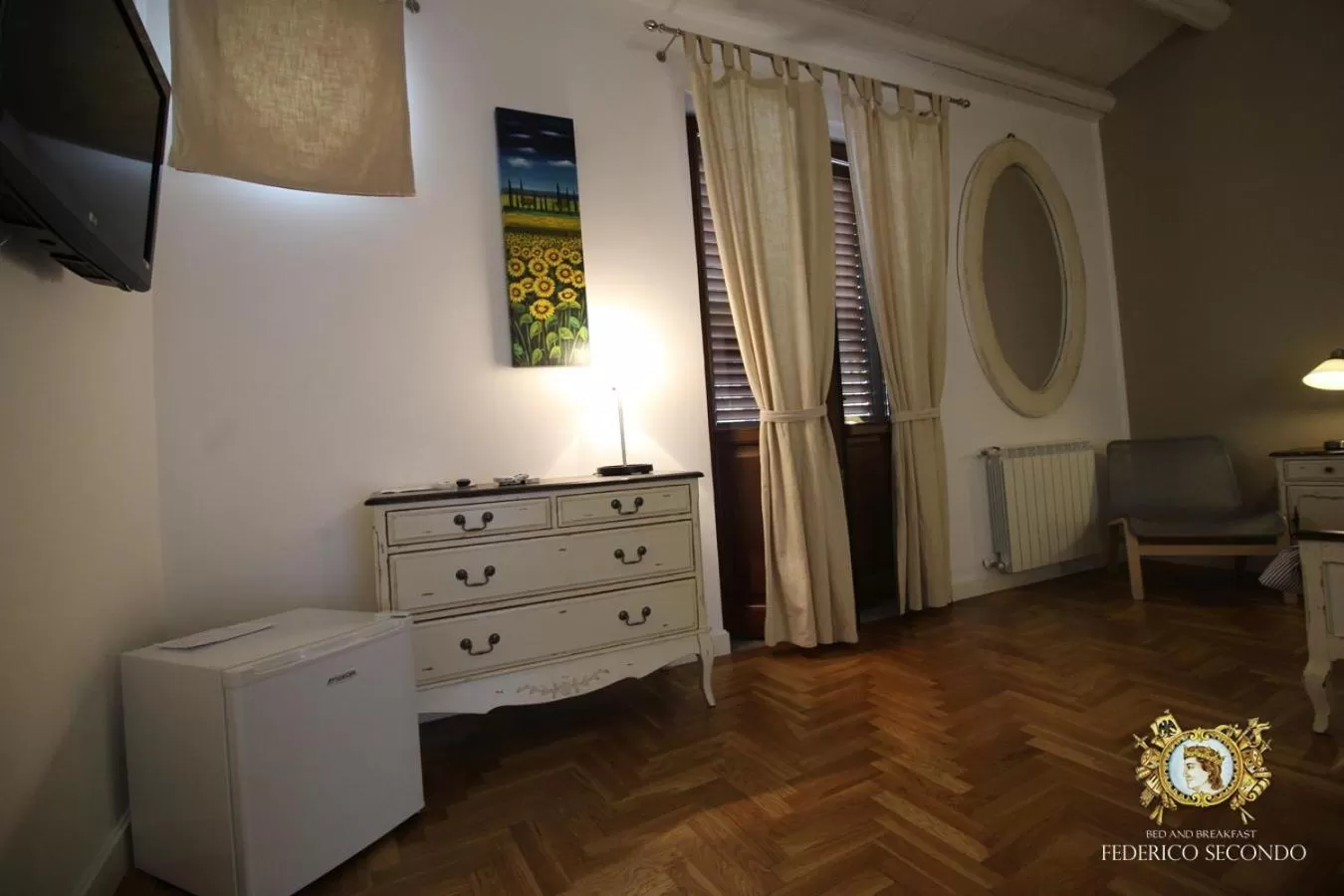 Photo of the whole room in Federico Secondo B&B