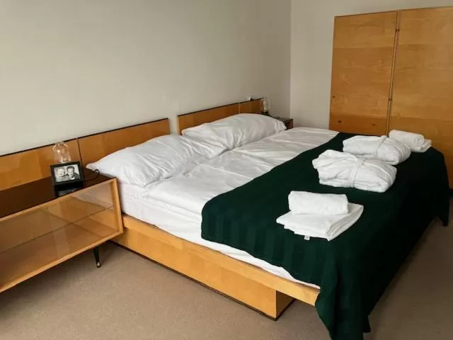 Bed in Hotel Medlov