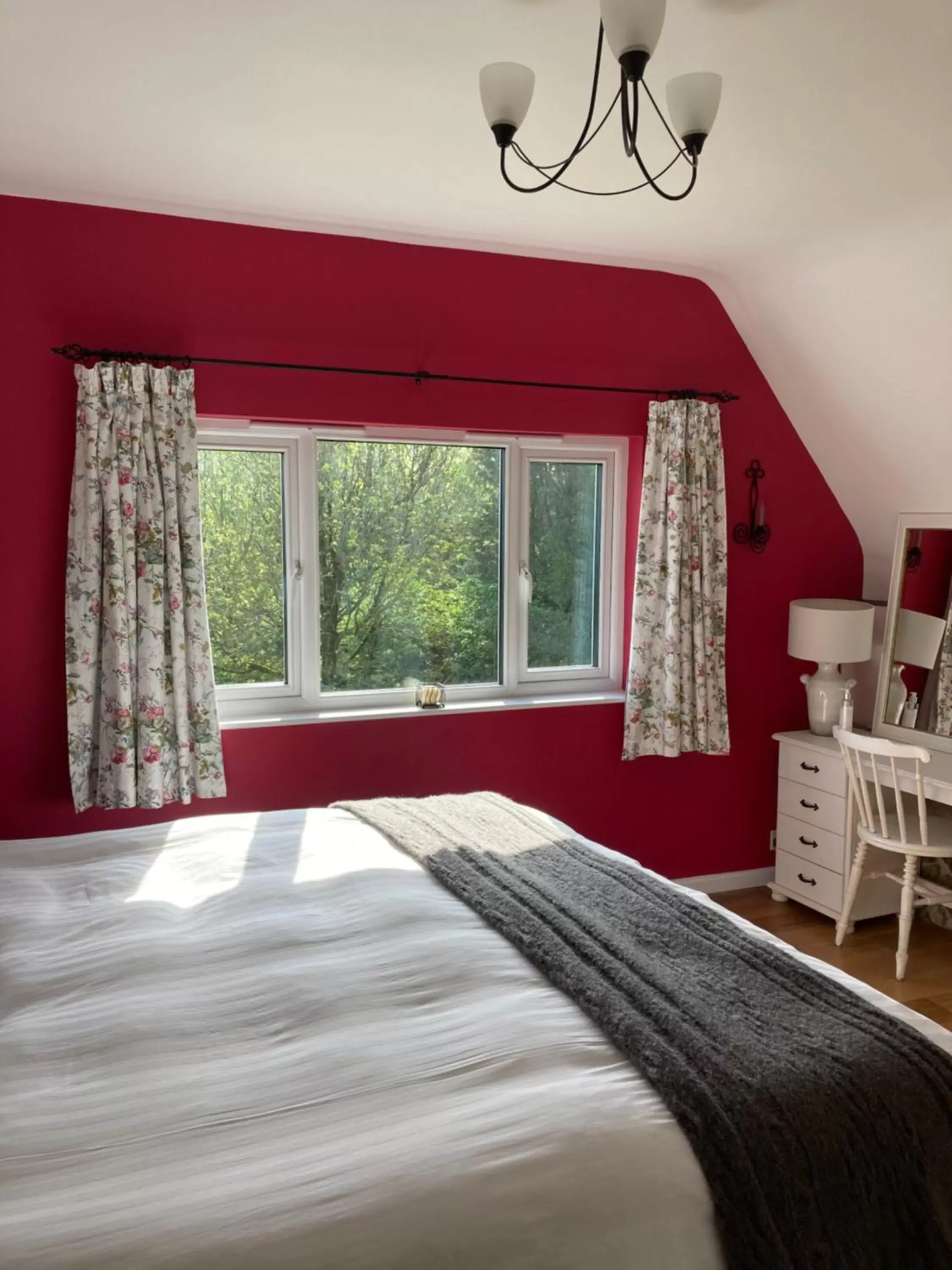 Deluxe Double or Twin Room with Garden View in Higher Trenear Farm B&B Deluxe Double or Twin Room with Garden View in Higher Trenear Farm B&B