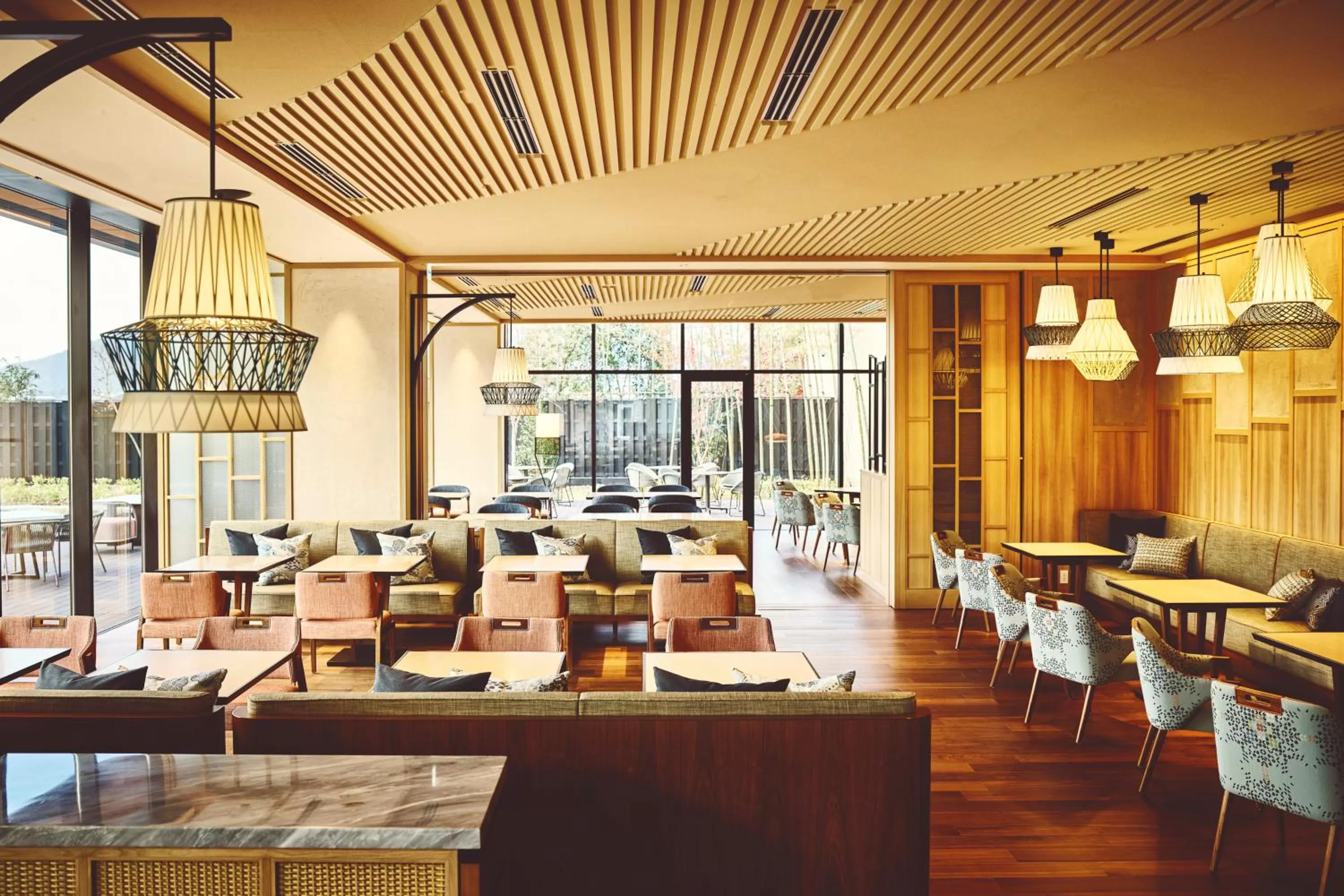 Restaurant/places to eat in Hotel Indigo Inuyama Urakuen Garden by IHG