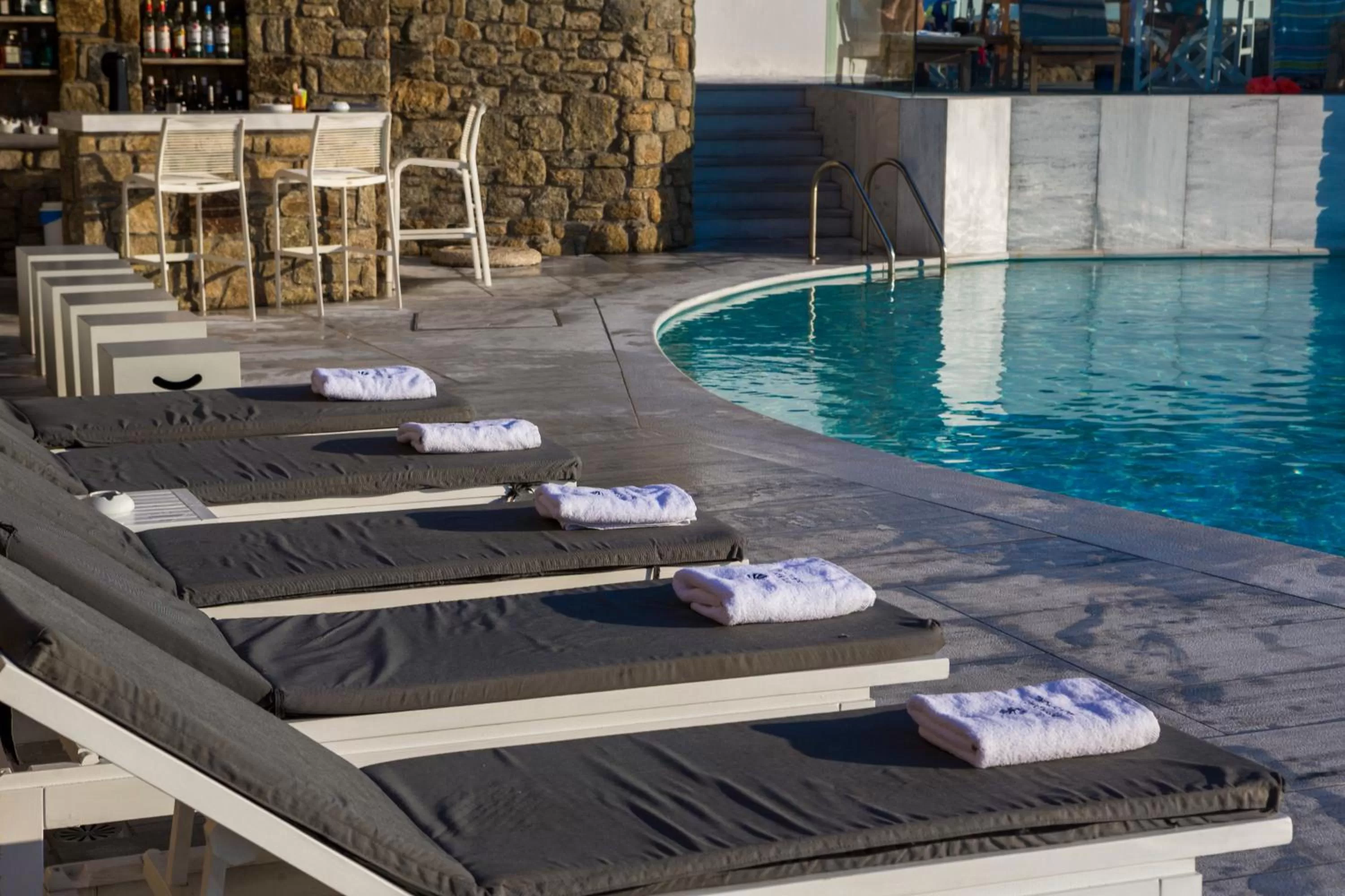 Swimming pool in Mykonos Beach Hotel