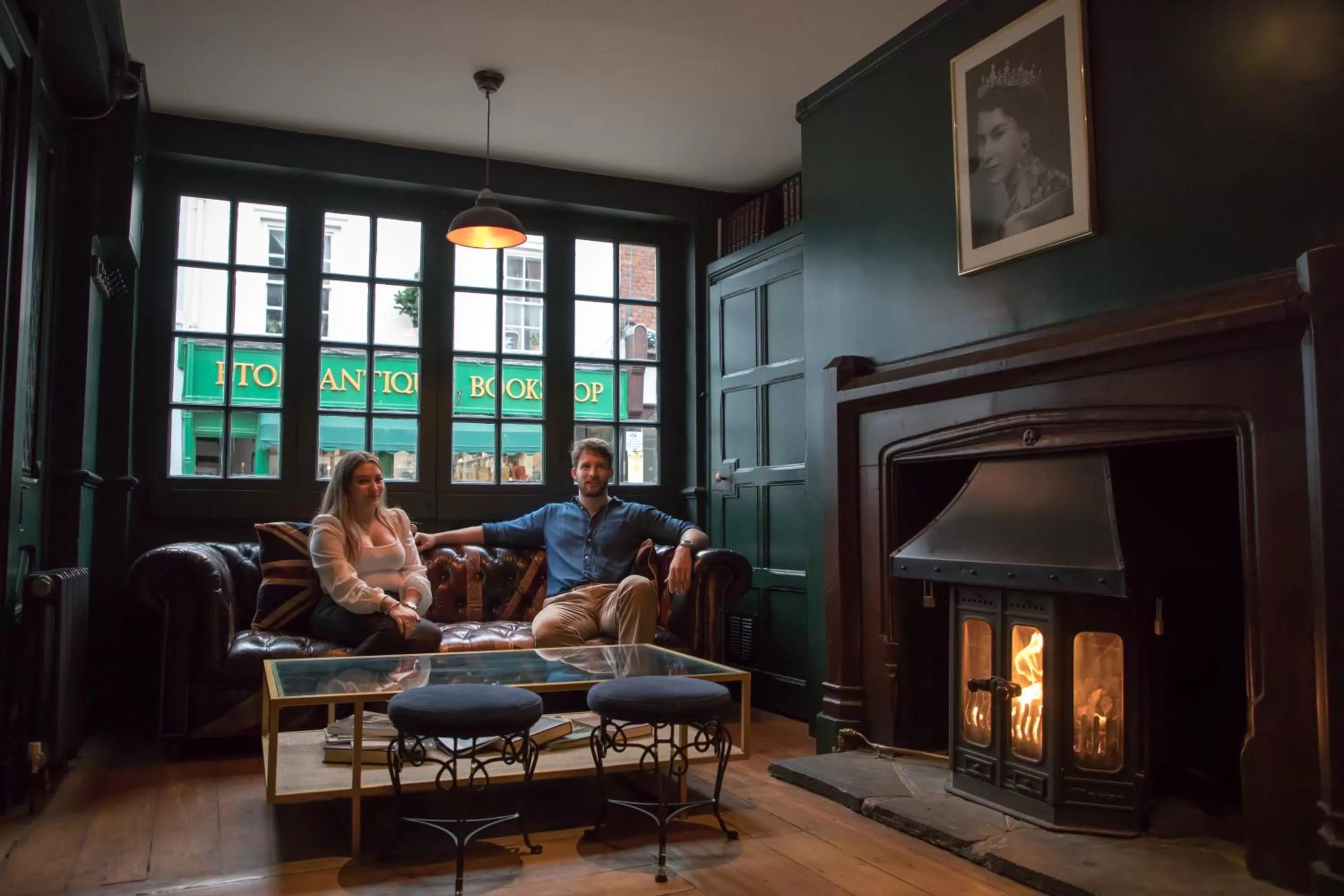 Seating area in The Eton Mess Boutique Hotel