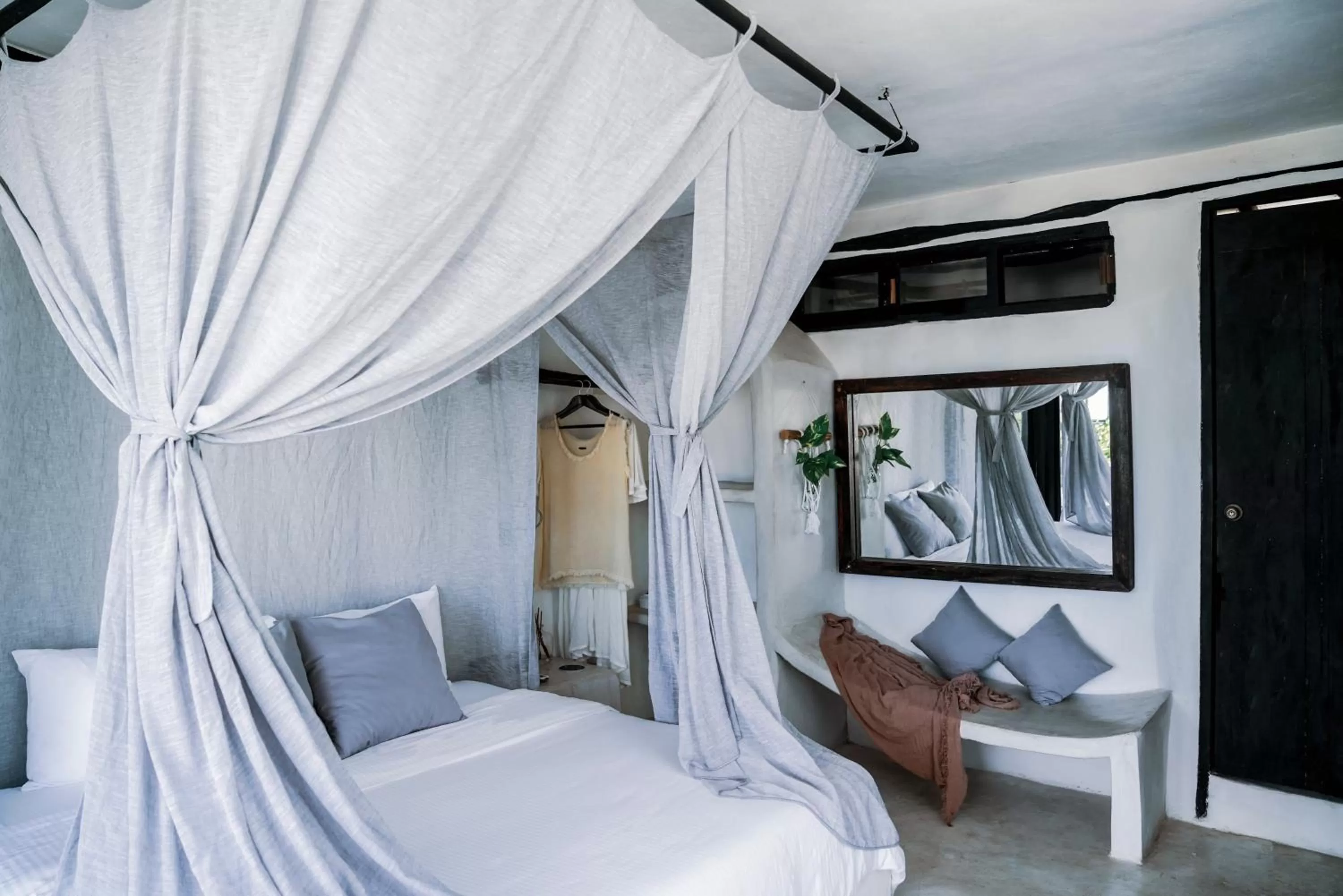 Bed, Room Photo in Coco Tulum Zen Zone Hotel