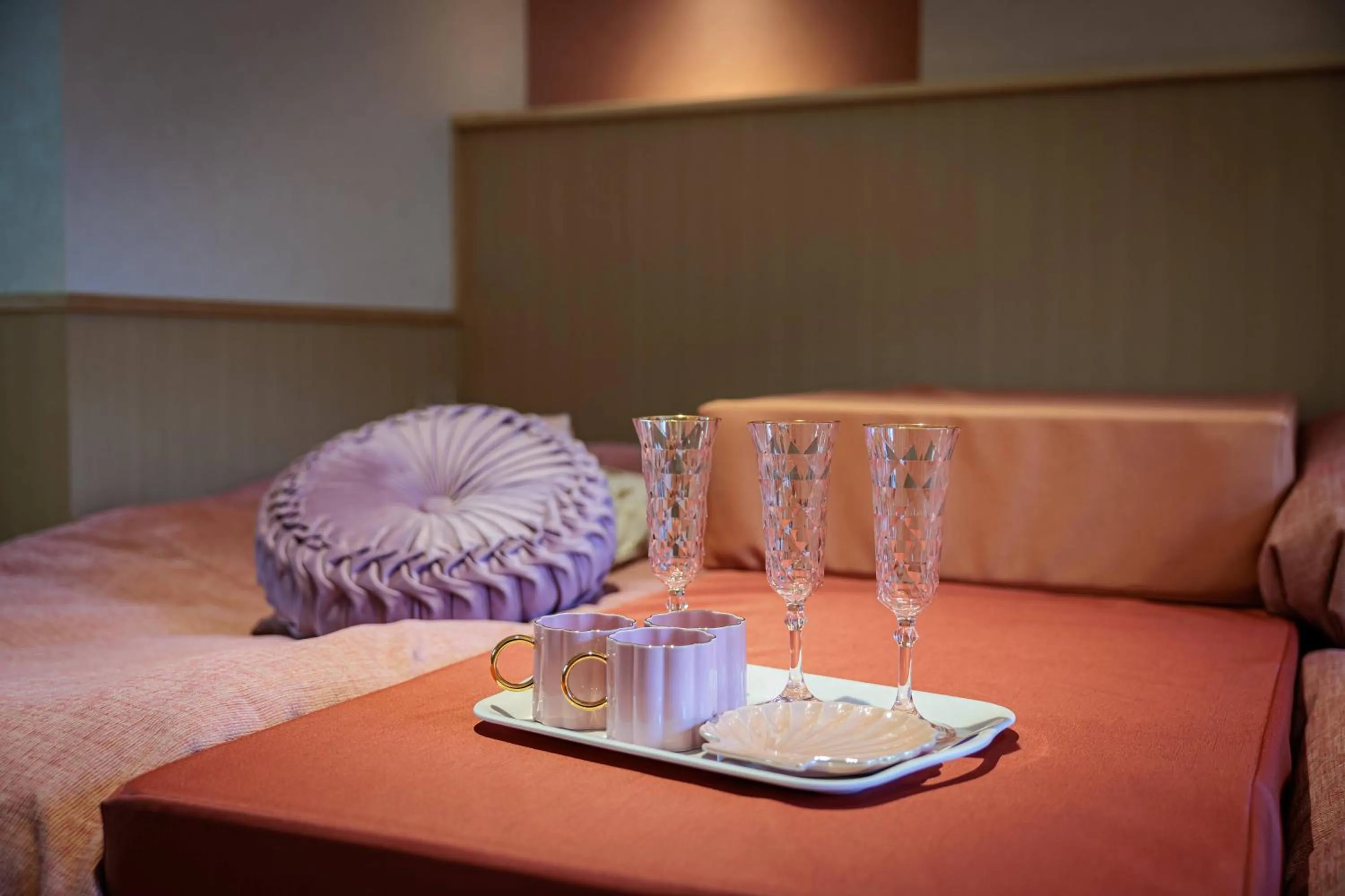 Photo of the whole room, Bed in Sengokuhara Shinanoki Ichinoyu