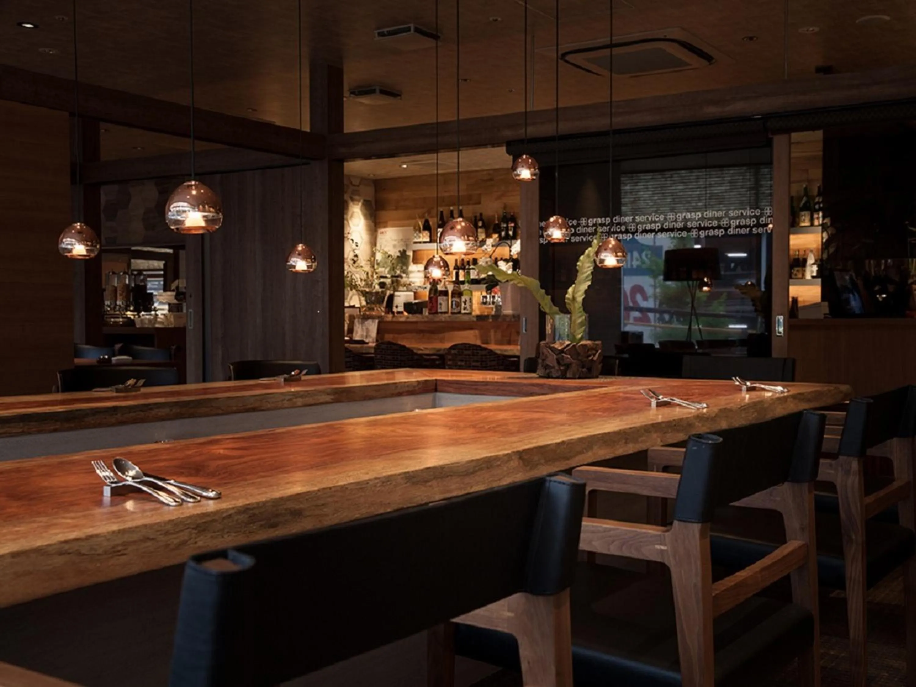 Restaurant/places to eat in Nishitetsu Hotel Croom Hakata