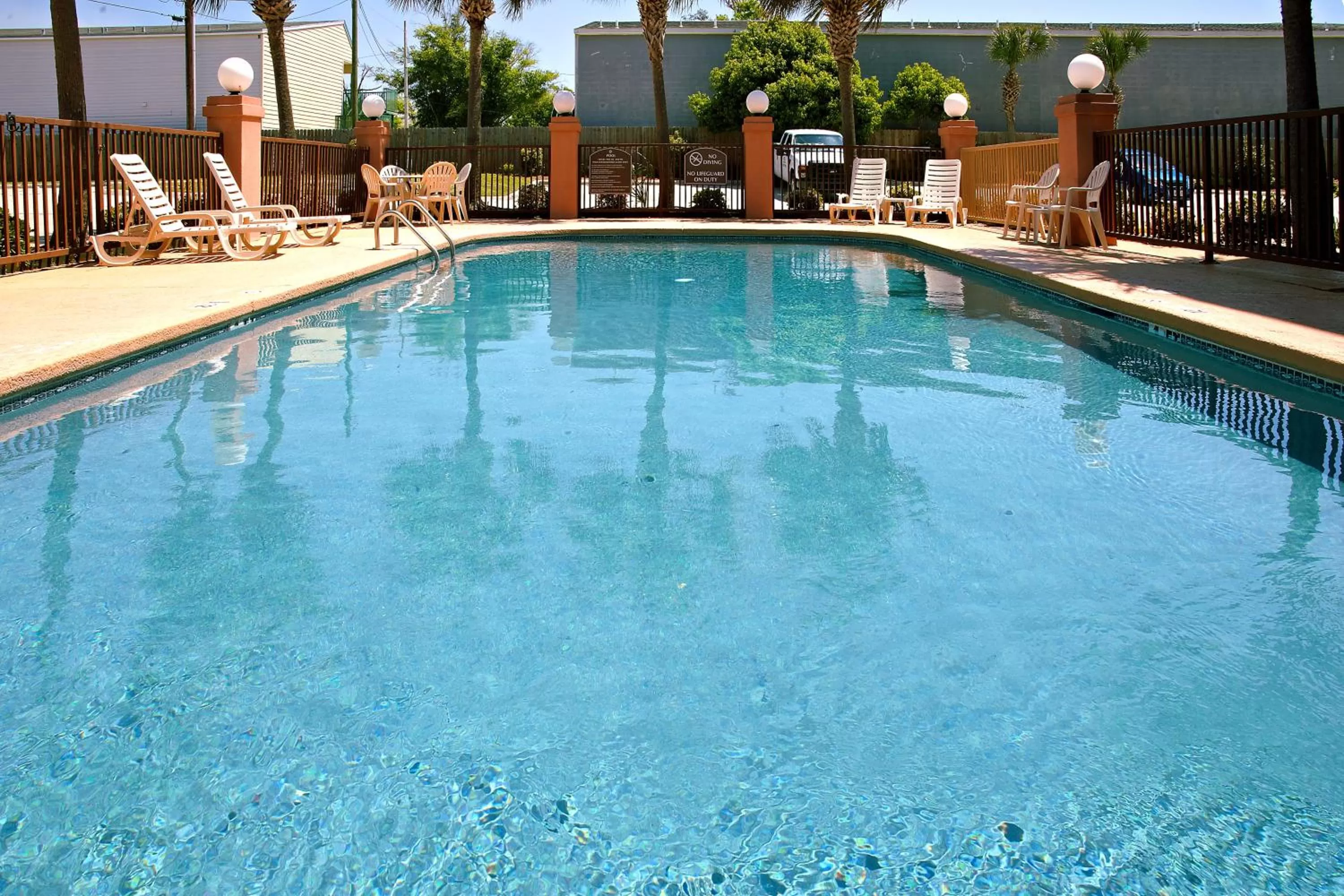 Swimming pool in Holiday Inn Express - Biloxi - Beach Blvd by IHG