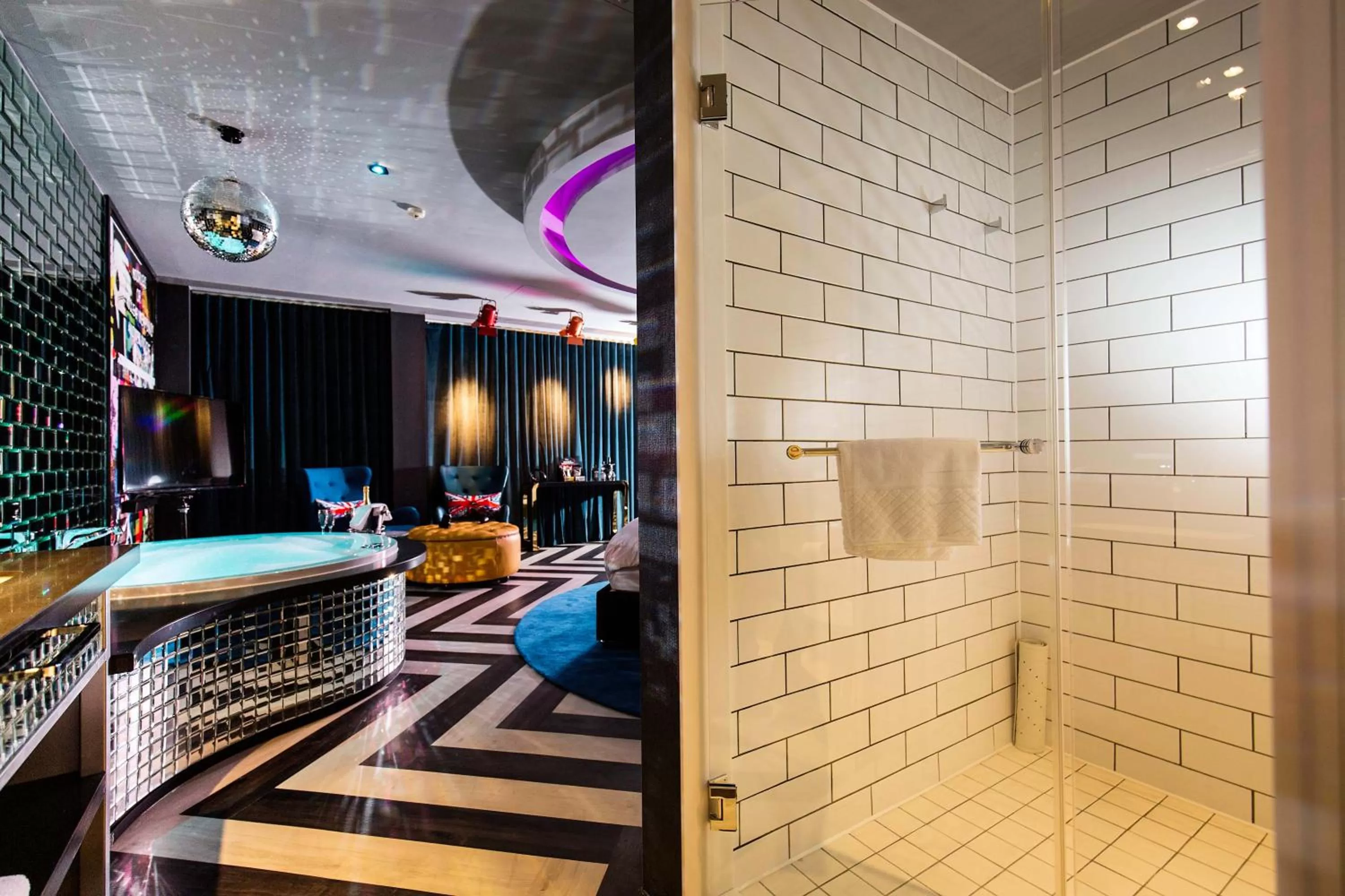 Bathroom in Malmaison Birmingham