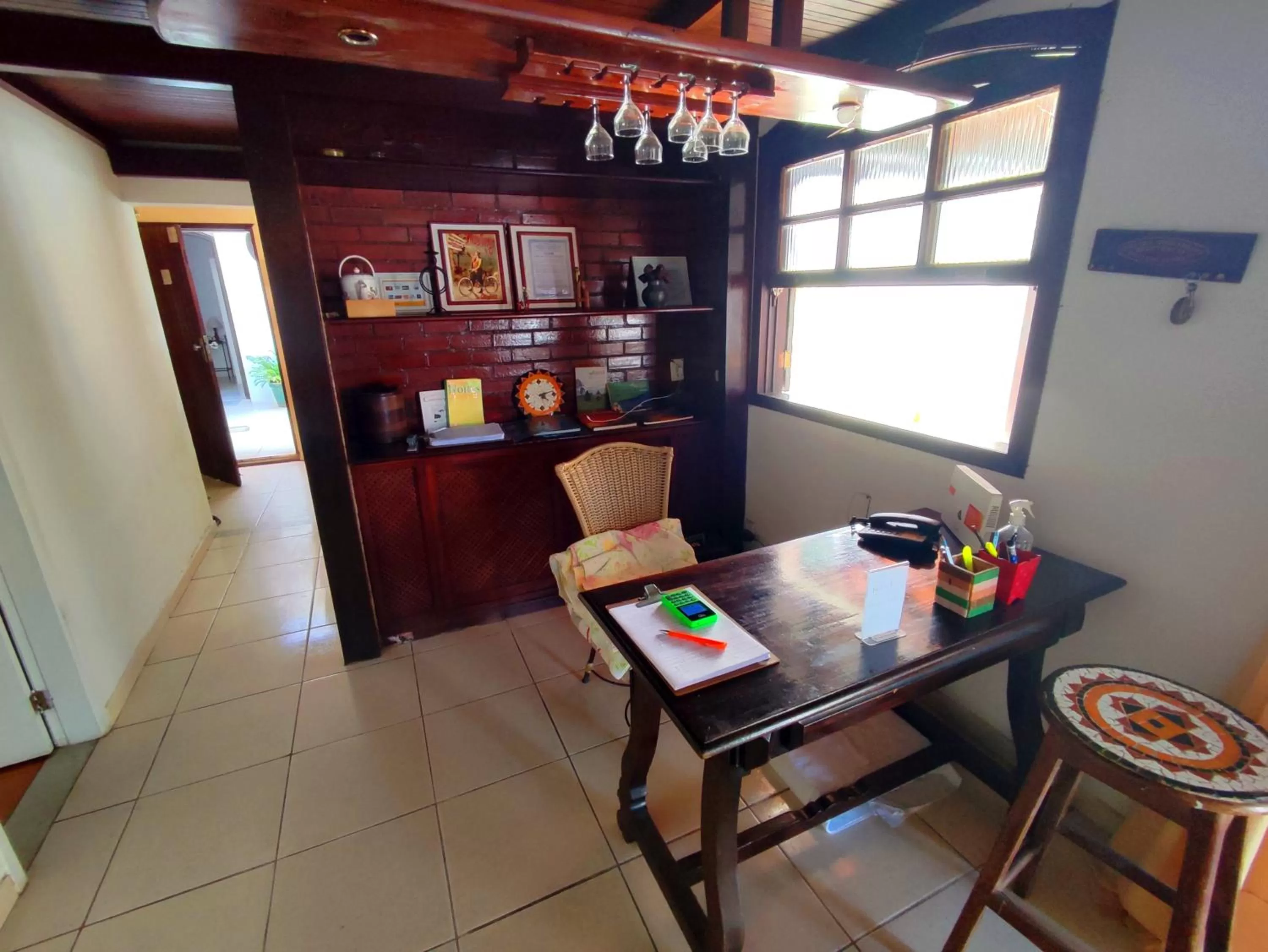 Living room in Pousada L'étage