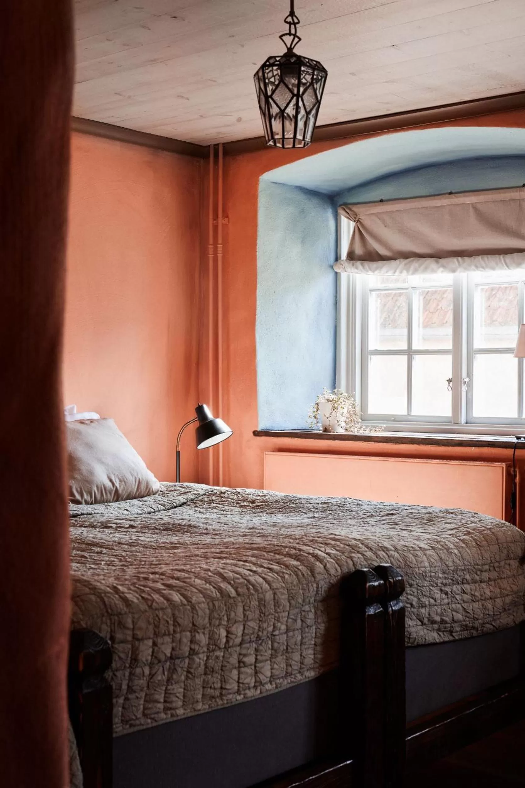 Photo of the whole room, Bed in Hotel Helgeand Wisby