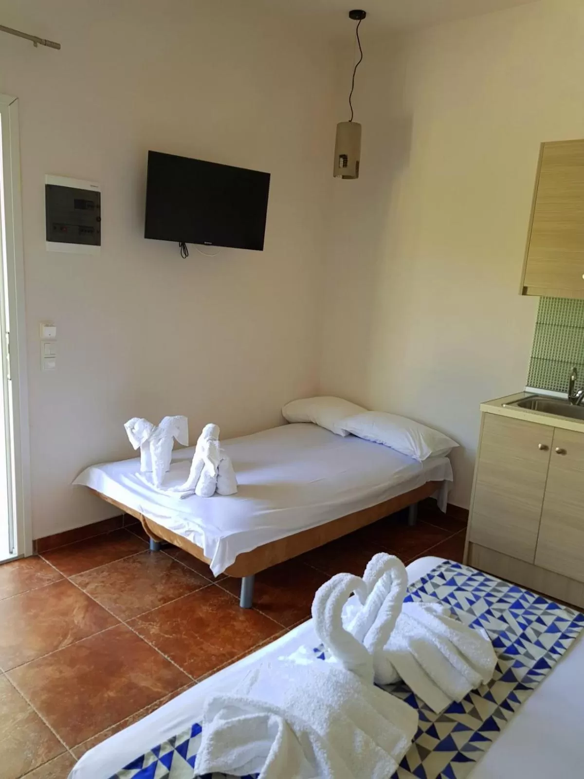 Bed in Endless View Villa