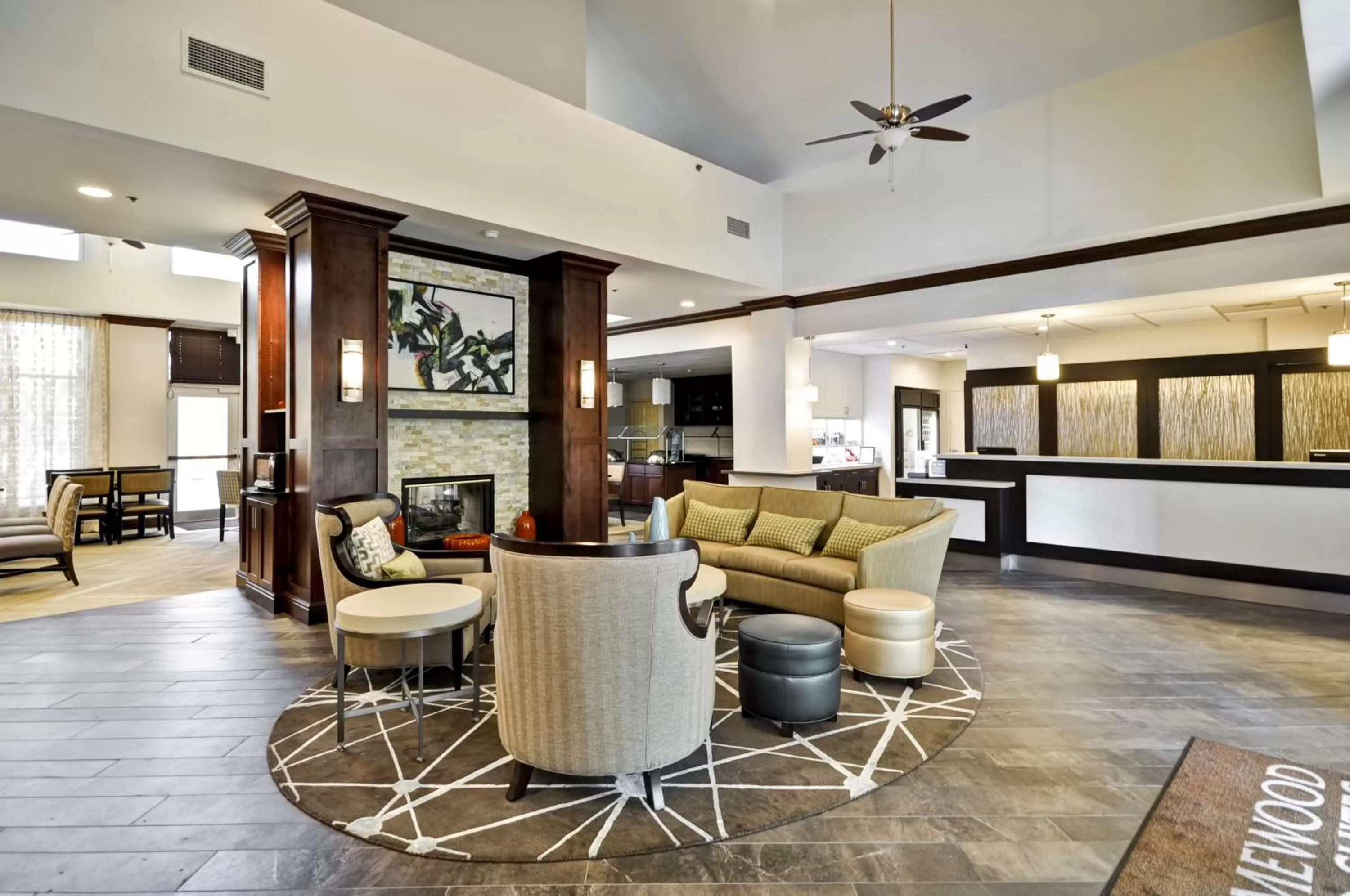 Lobby or reception in Homewood Suites by Hilton Augusta