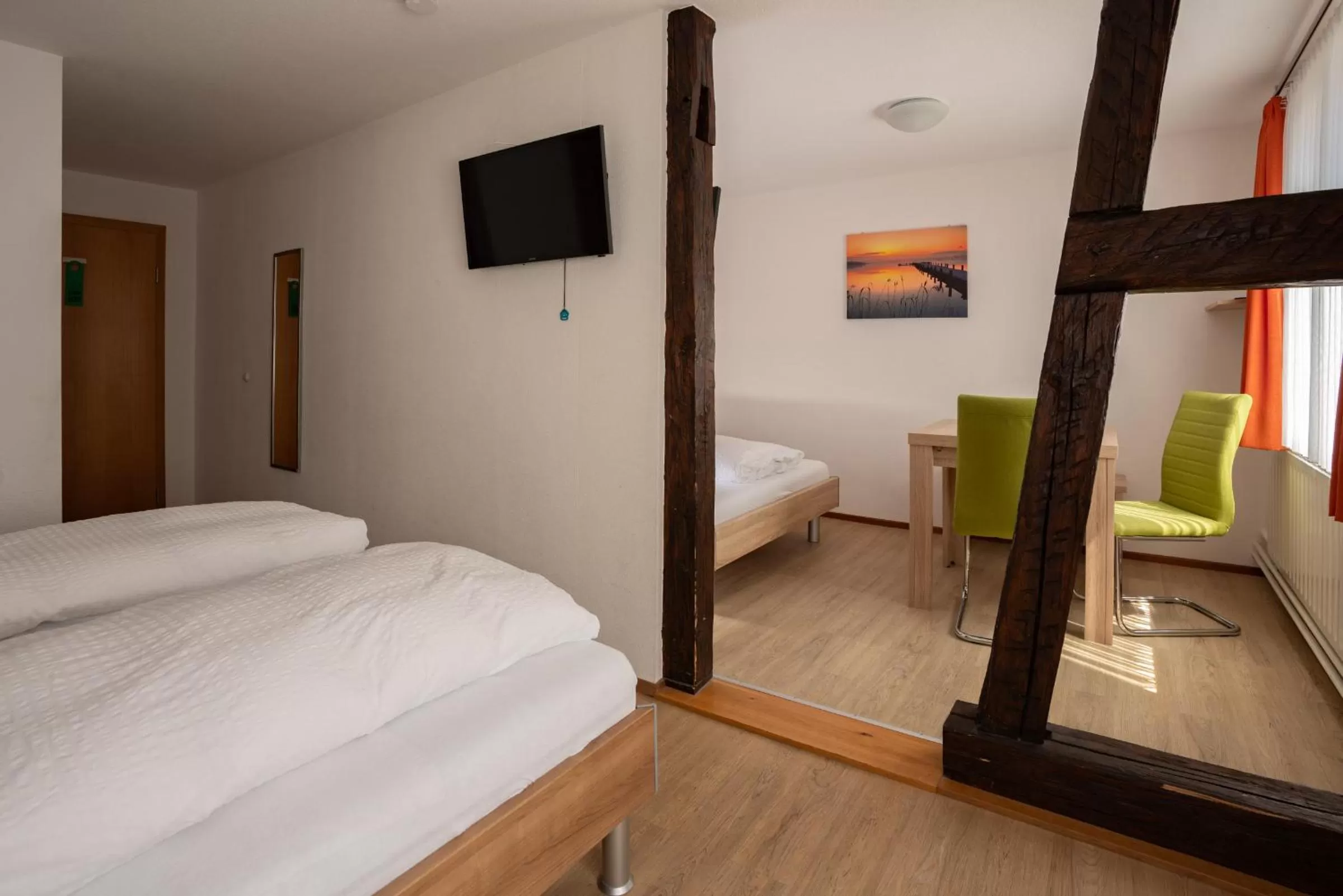 Photo of the whole room, Bed in Gasthof Hosbein