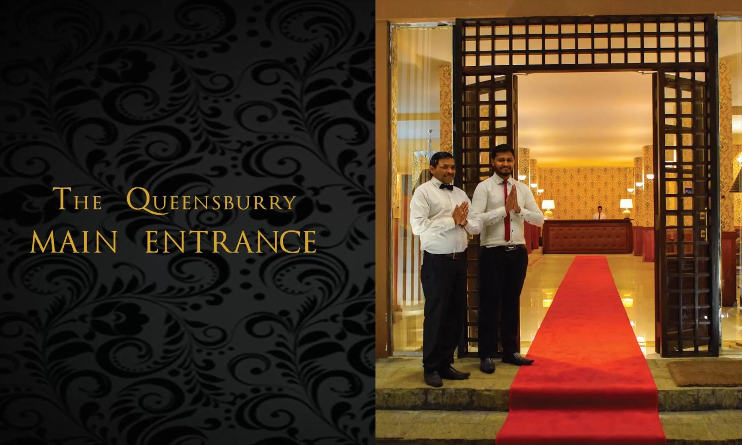 Facade/entrance in The Queensburry City Hotel