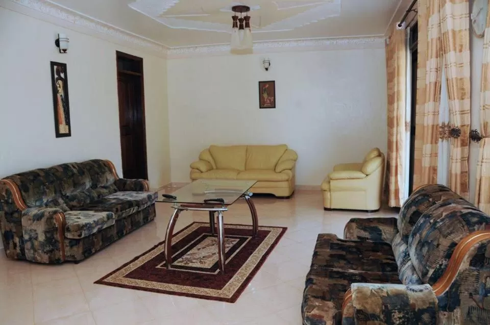 Seating area in Palace Hotel