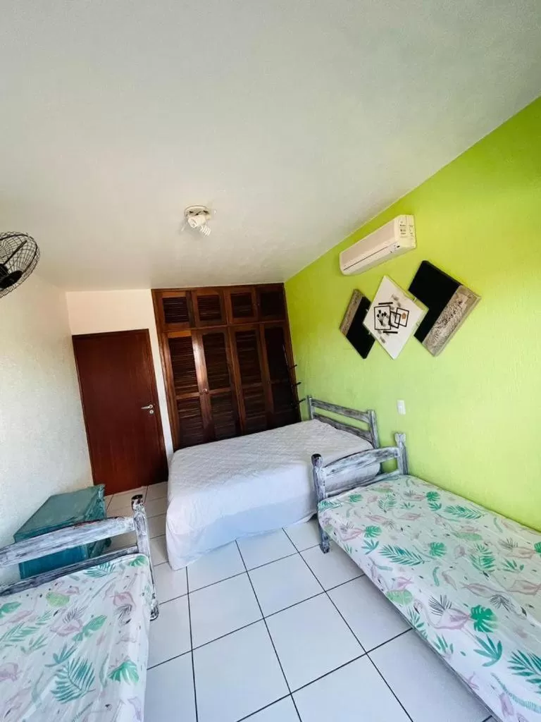 Bed in Hostel e Pousada Bahia Beach