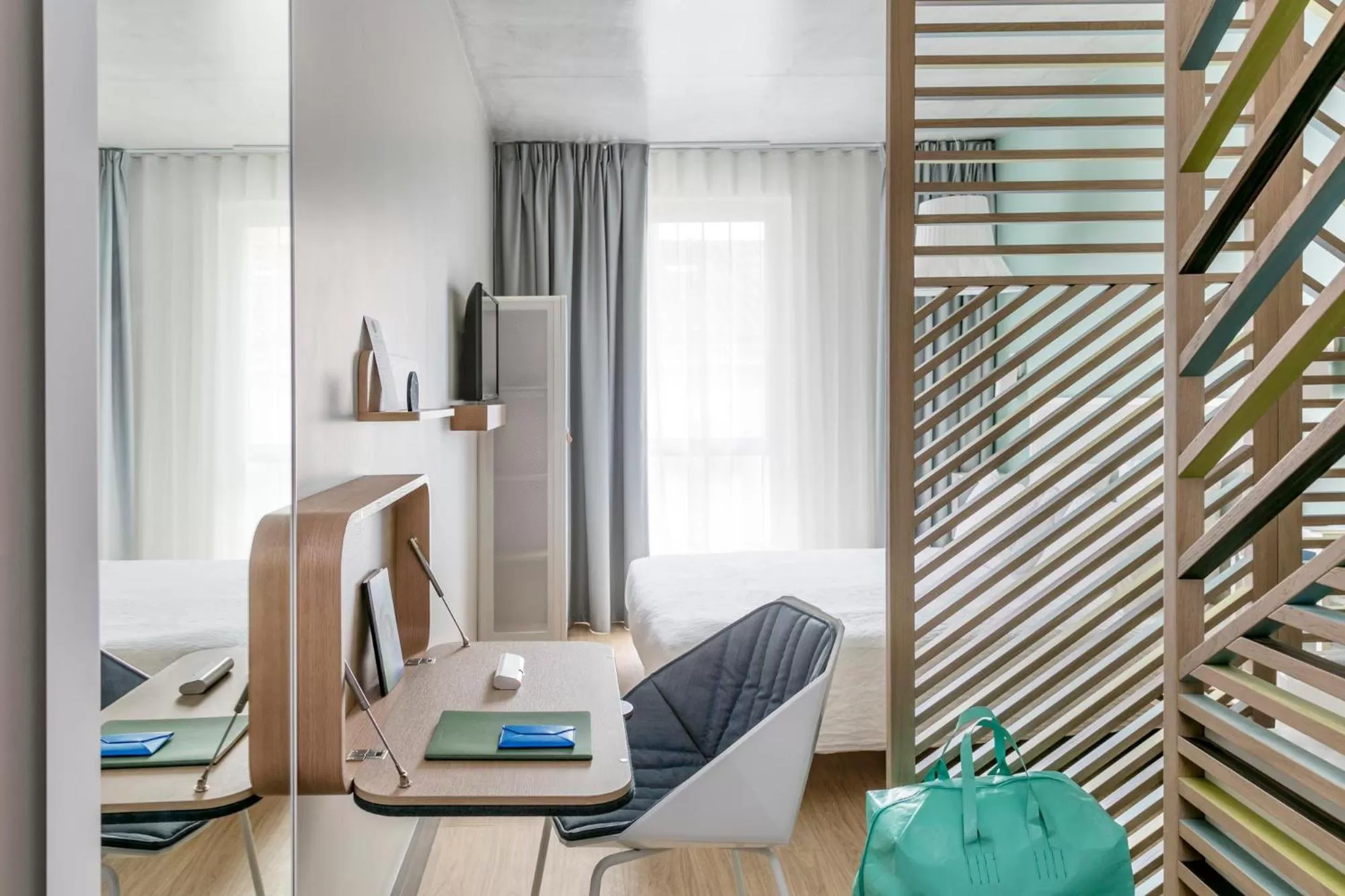 Bedroom in OKKO Hotels Lille Centre