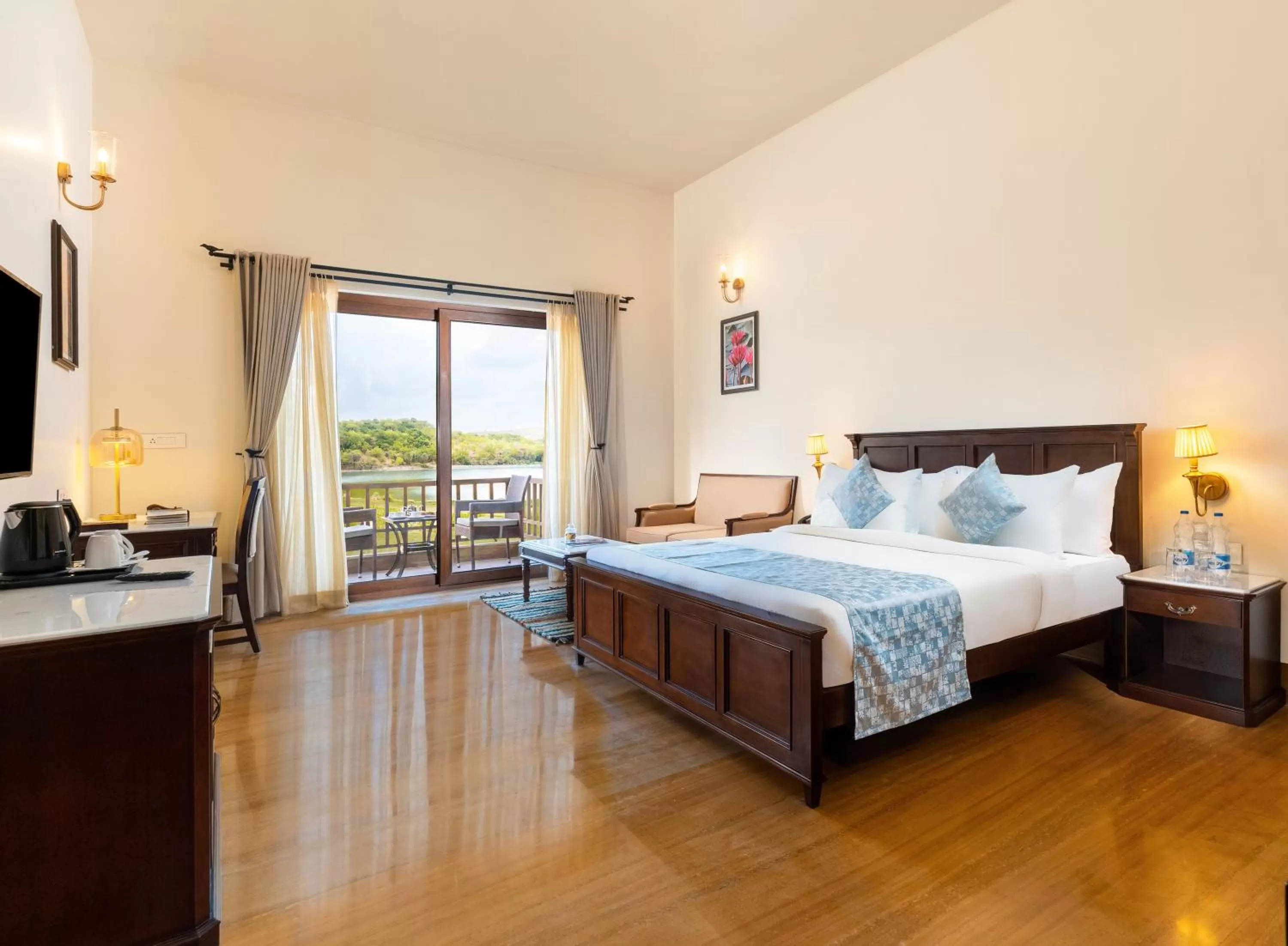 Property building, Bed in Sarasiruham Resort - Private Pool Villa in Udaipur