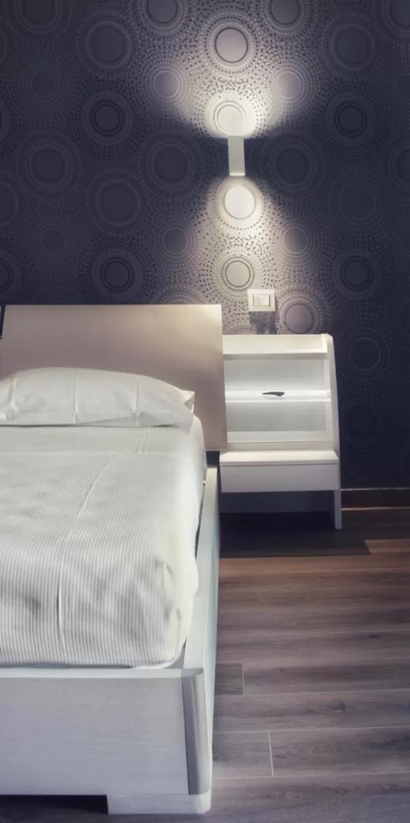 Bed in Lumarooms B&B