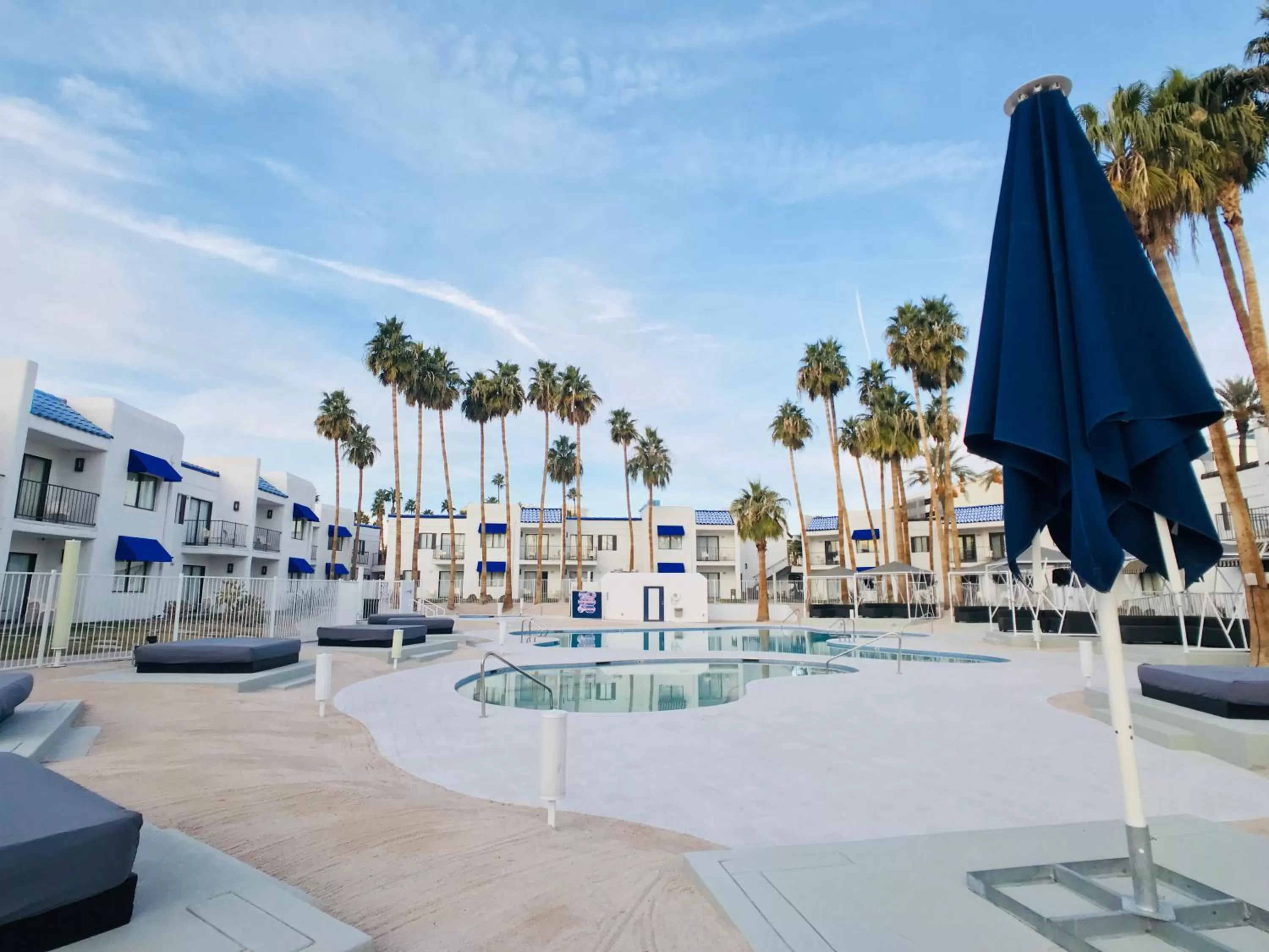 Pool view in Serene Vegas Boutique Hotel Las Vegas