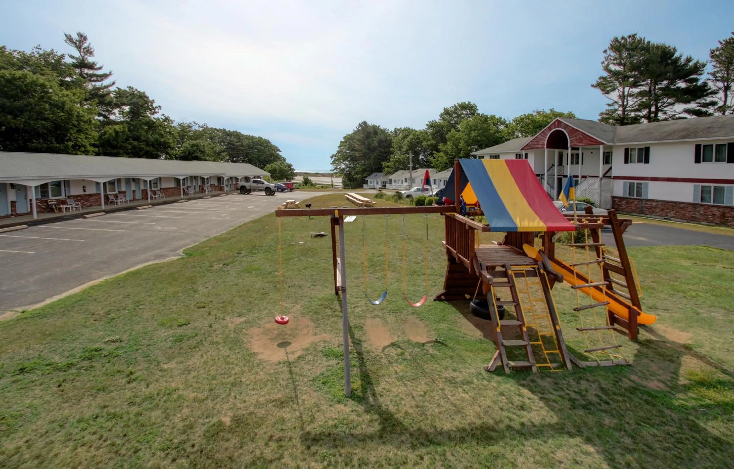 Garden view in Ogunquit Tides