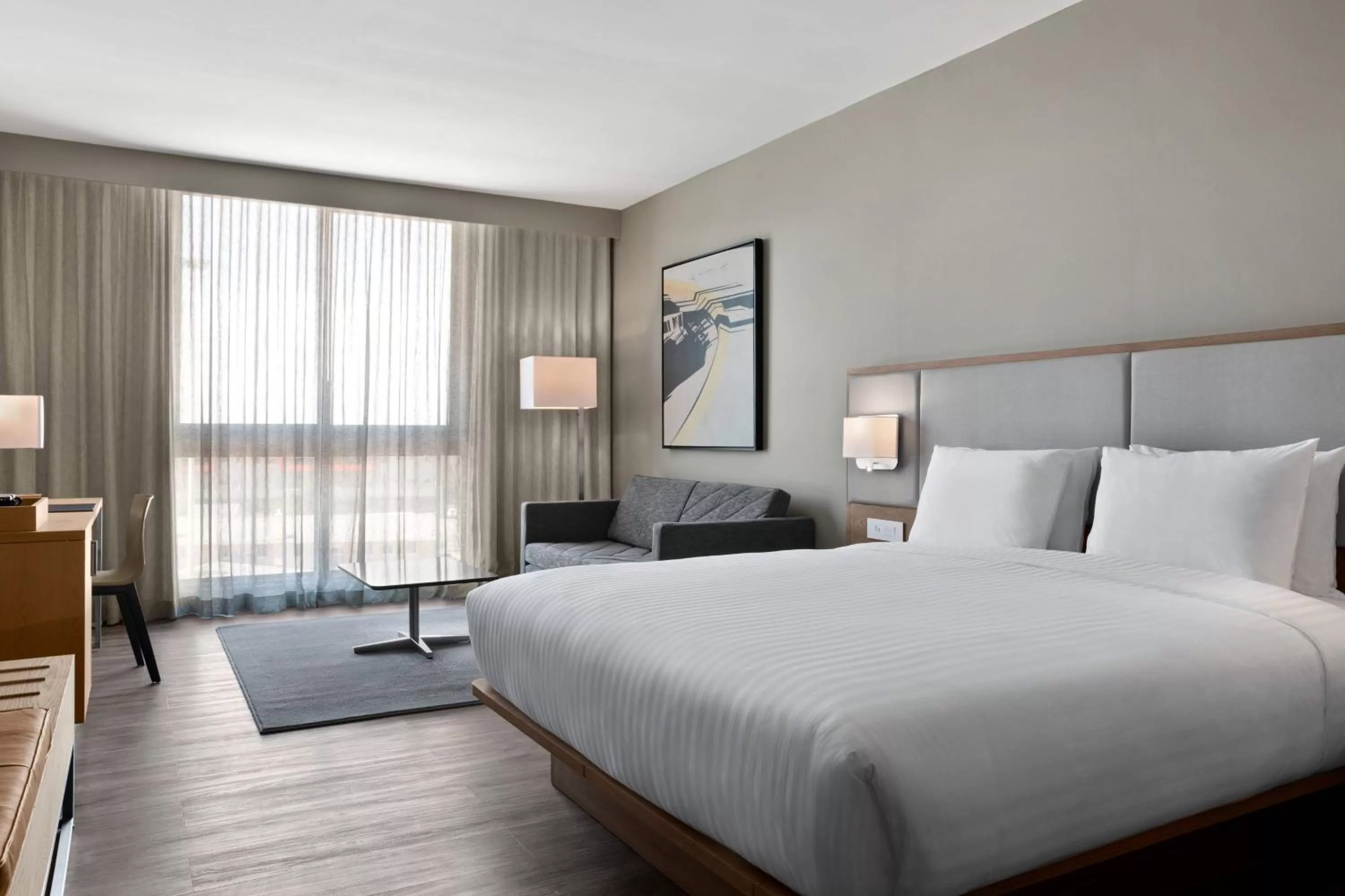 Standard Guest Room with King Bed and Harbor View in AC Hotel by Marriott Cape Town Waterfront