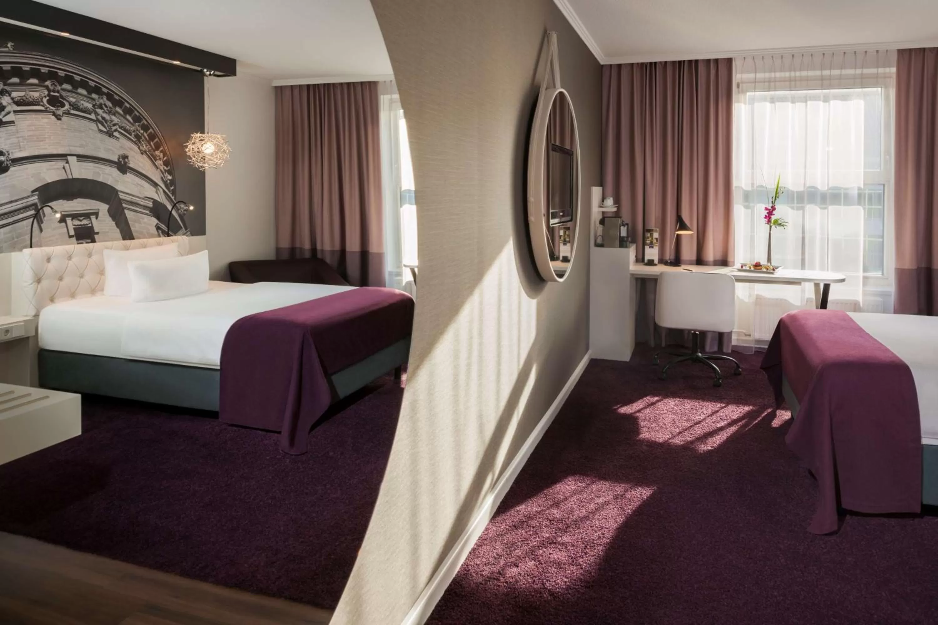 Photo of the whole room, Bed in Dorint Kongresshotel Mannheim