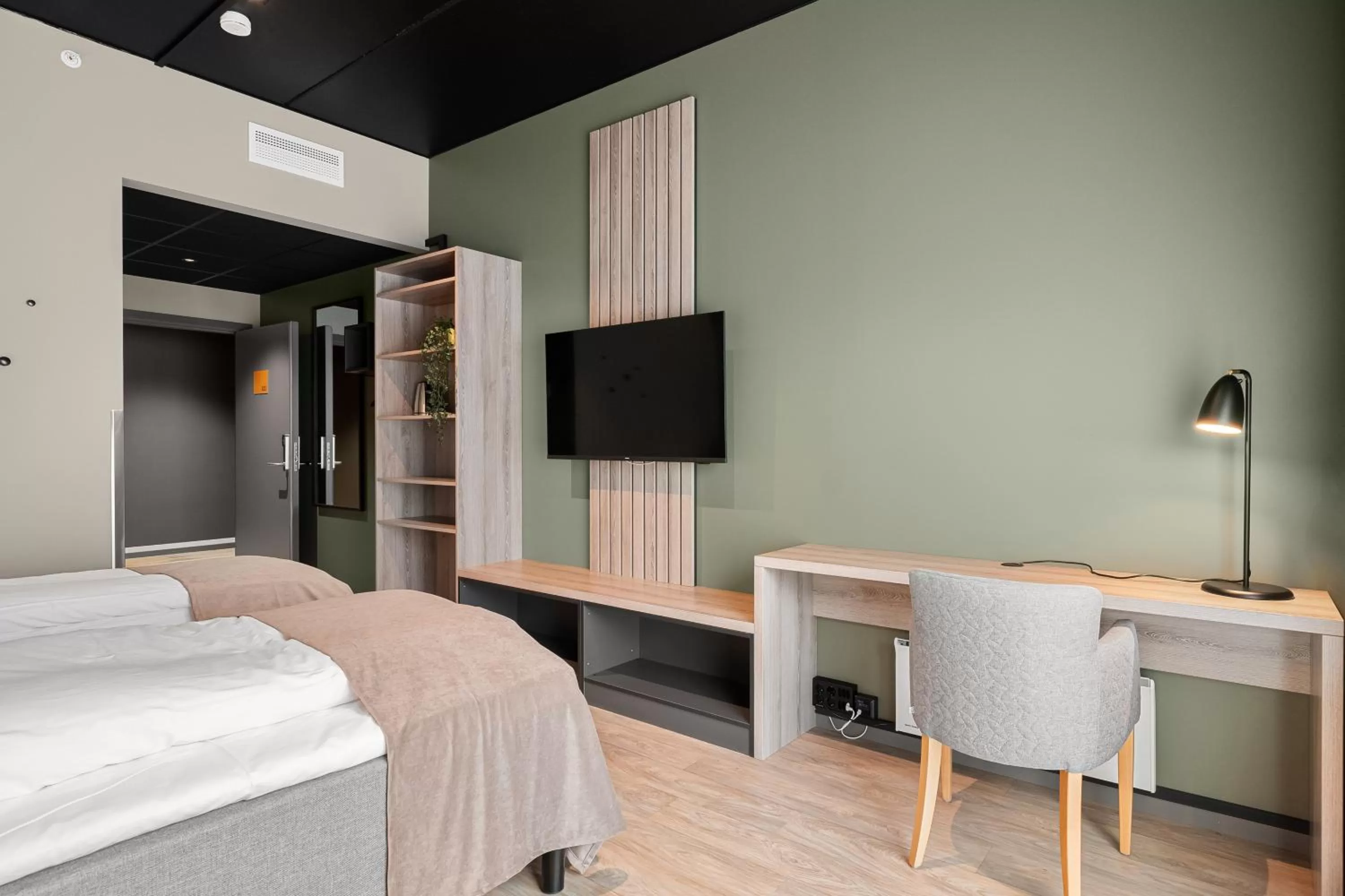 Bed in Hotell Jæren