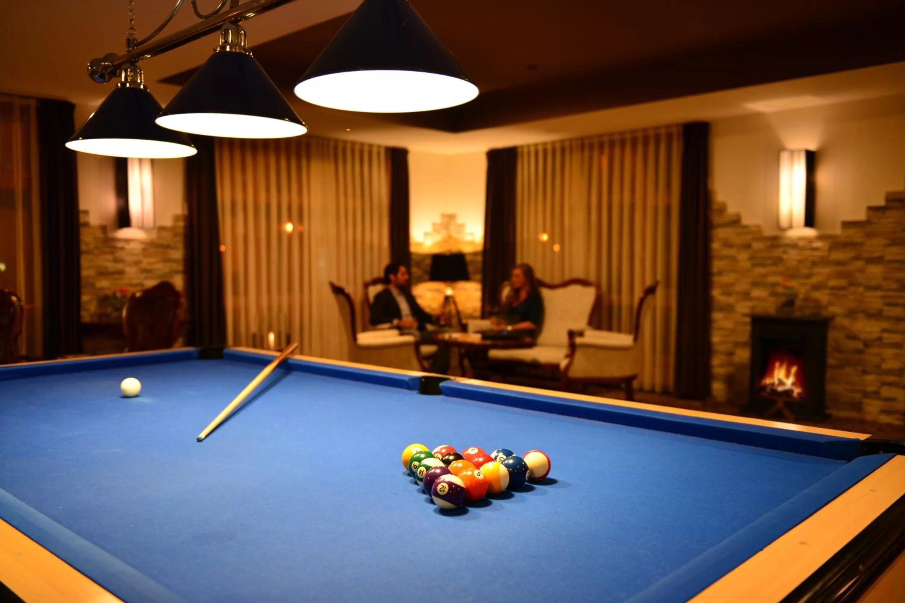 Billiard in Lobinger Hotel Weisses Ross