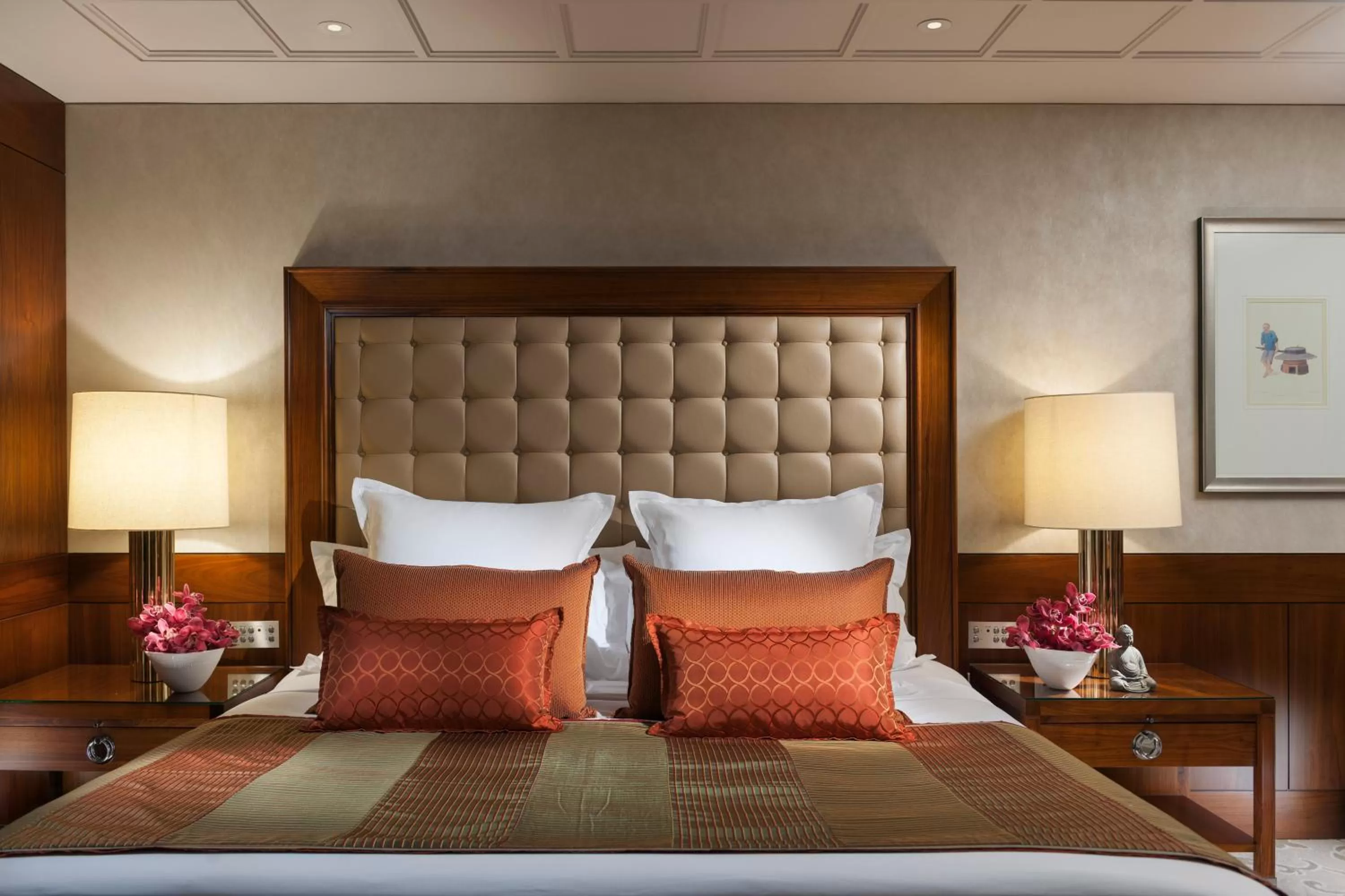 Bed in Mandarin Oriental, Hong Kong