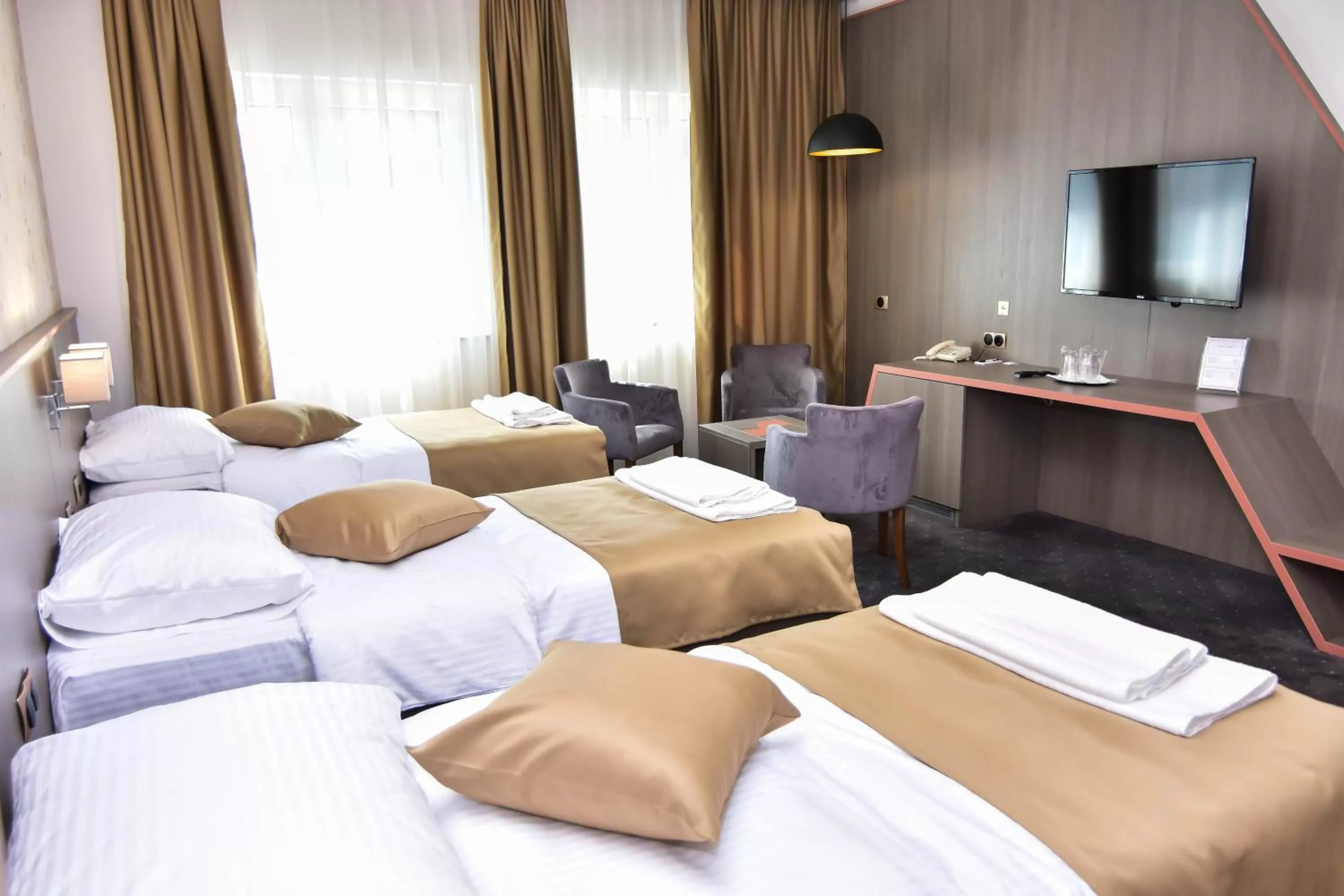 Bedroom, Bed in Hotel Ključ