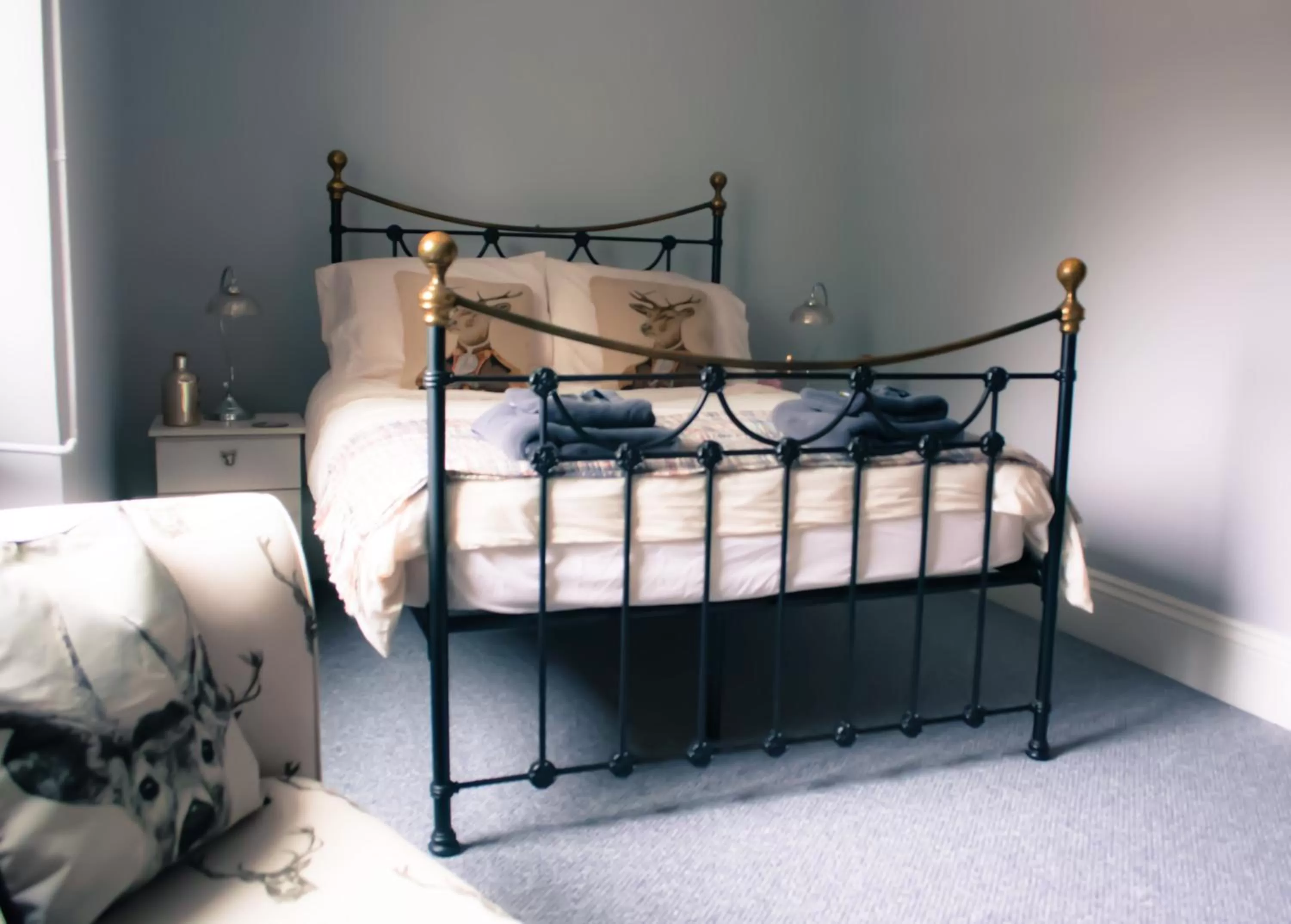 Bed in The Old Down Inn