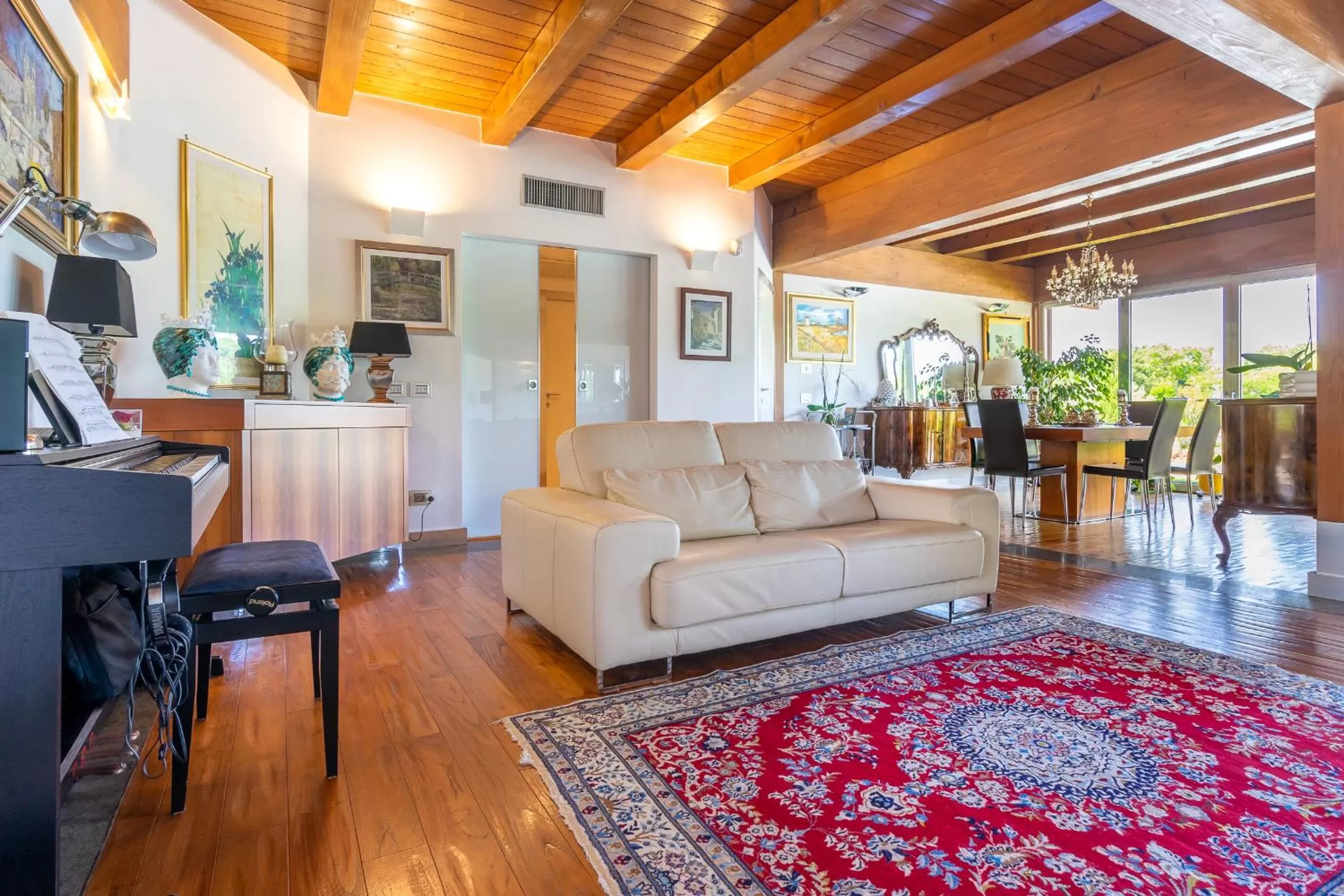 Communal lounge/ TV room in Casale Delle Ronde B&B