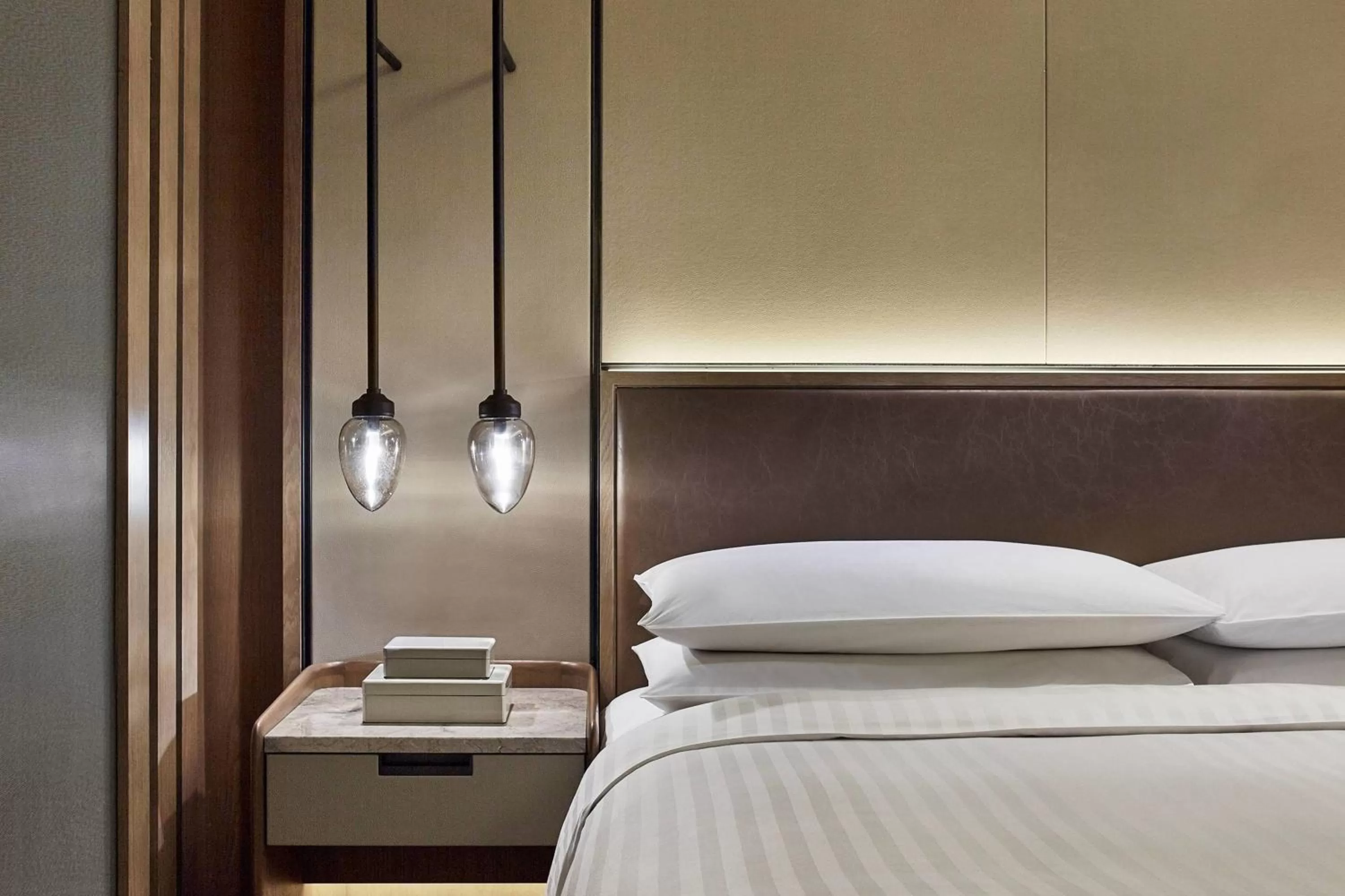 Photo of the whole room, Bed in Hangzhou Marriott Hotel Qianjiang