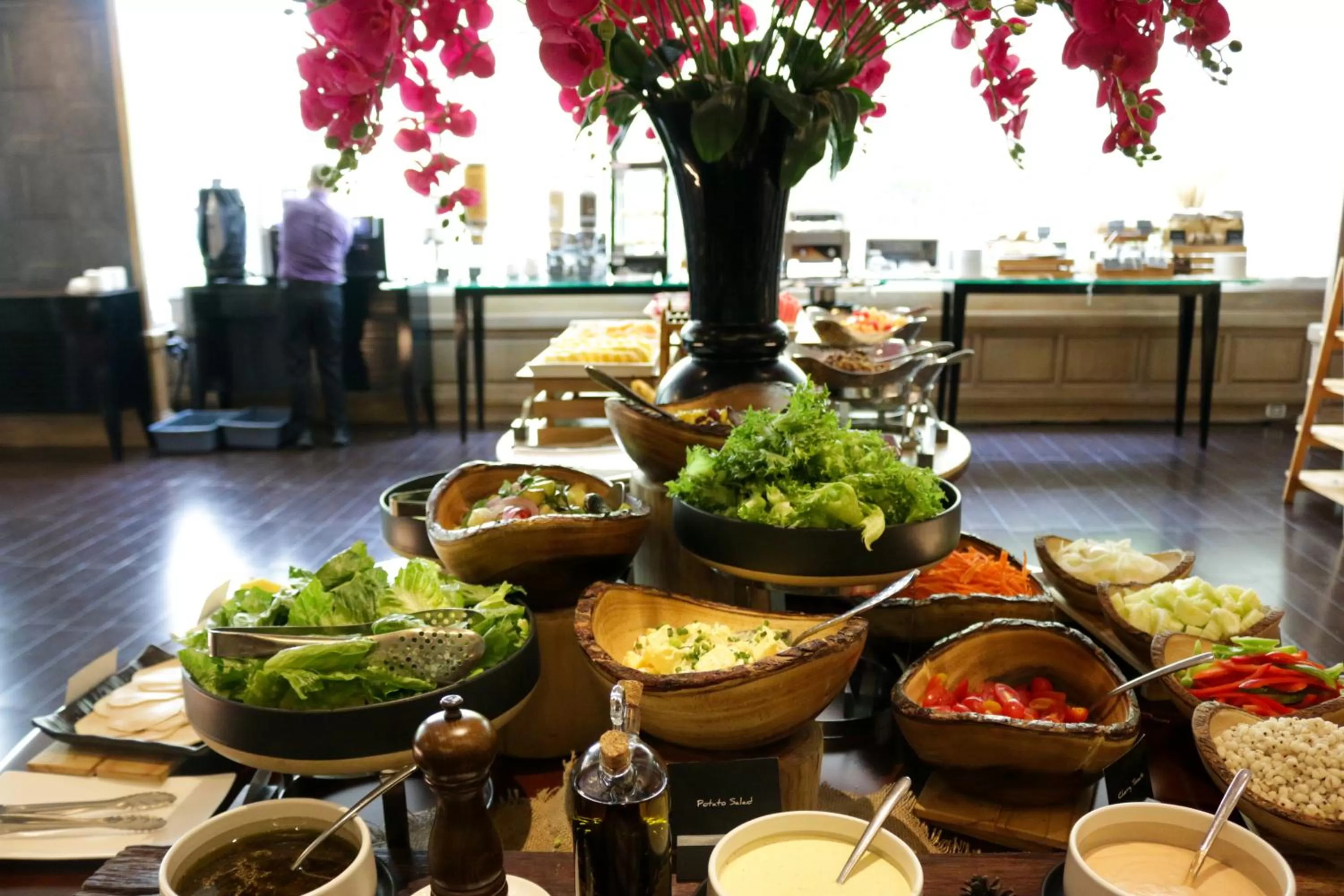 Buffet breakfast in Night Hotel Bangkok - Sukhumvit 15