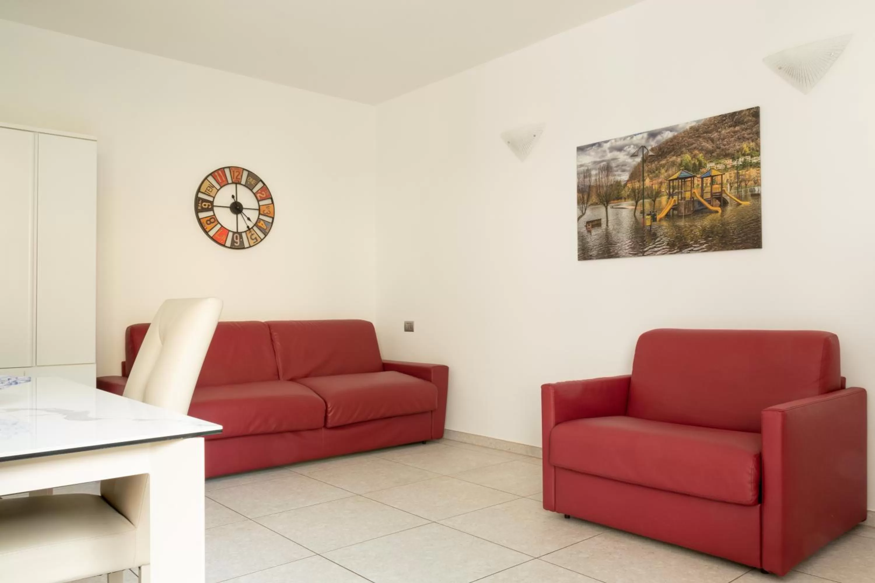 Living room in Yachting Residence