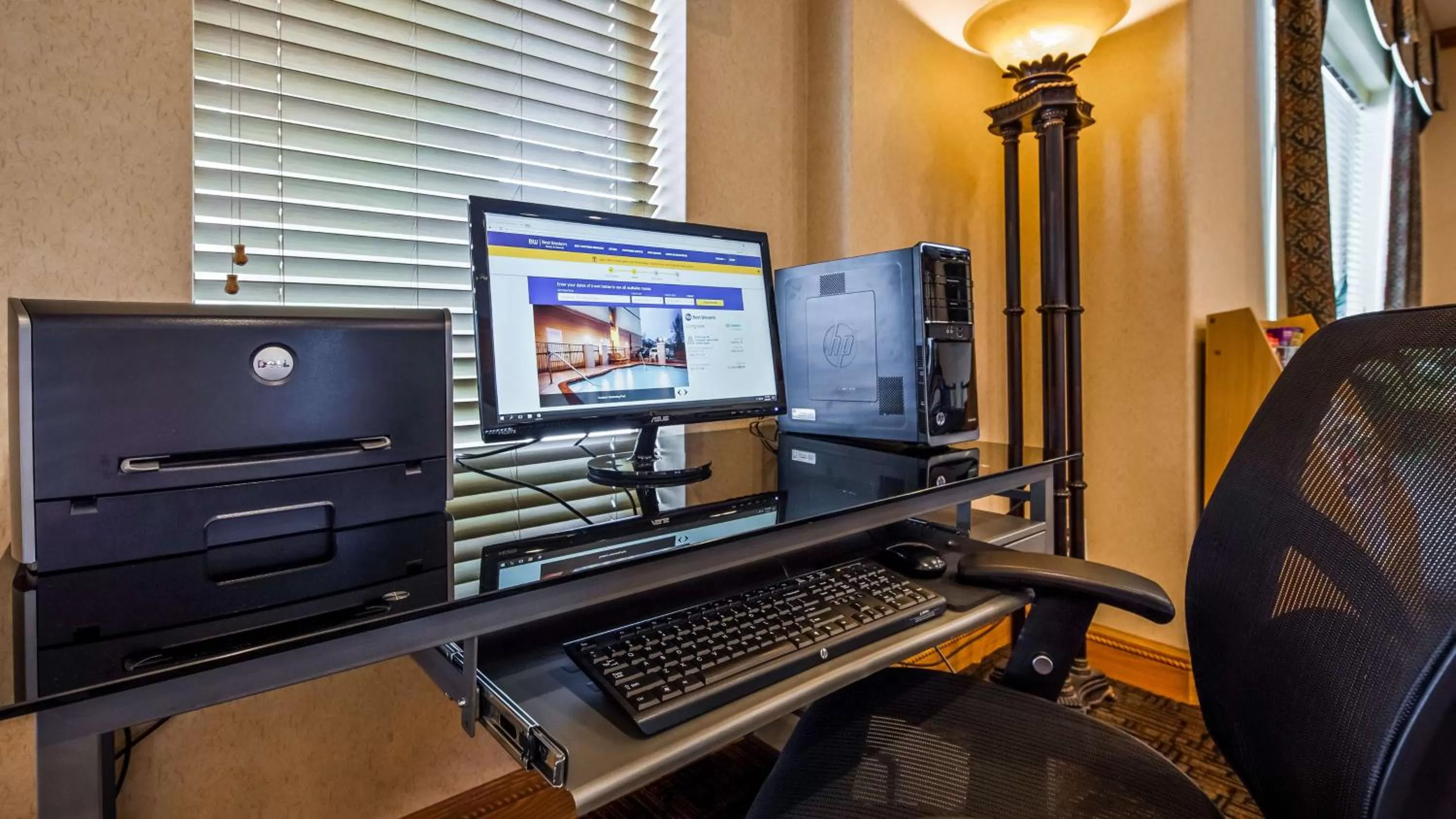 On site in Best Western Longview