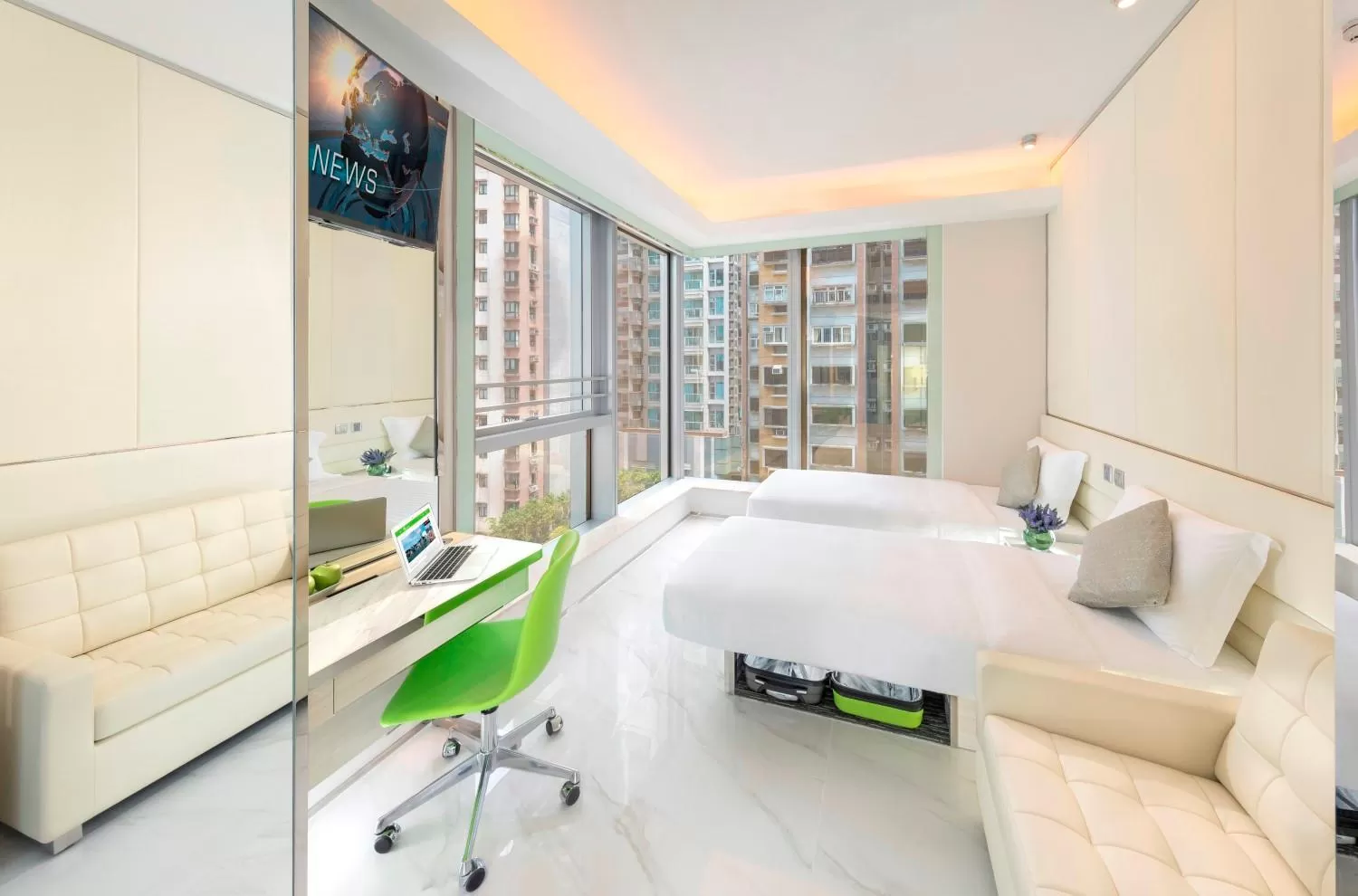 Photo of the whole room, Bed in iclub Mong Kok Hotel