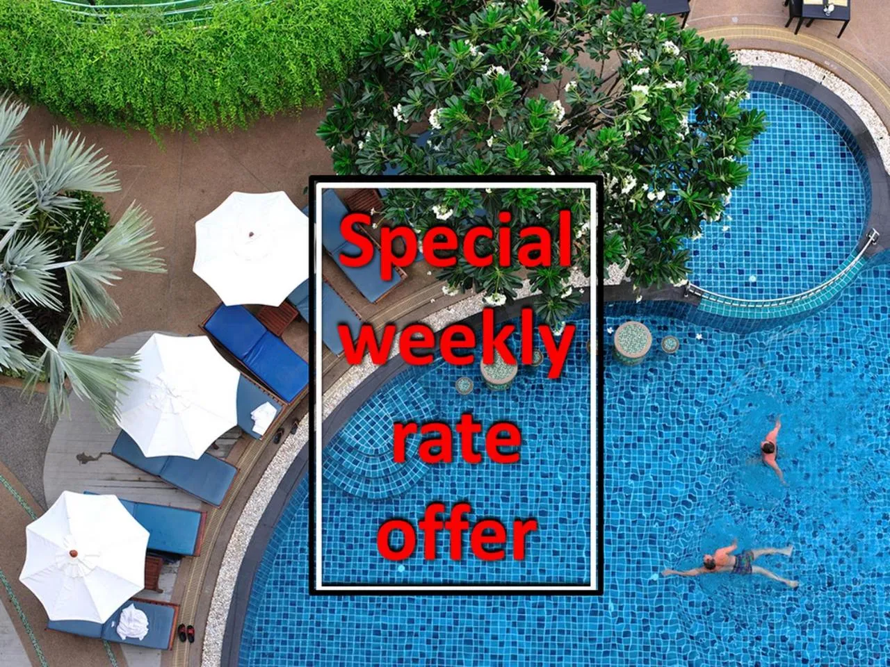 Swimming pool in Palmyra Patong Resort Phuket - SHA Extra Plus