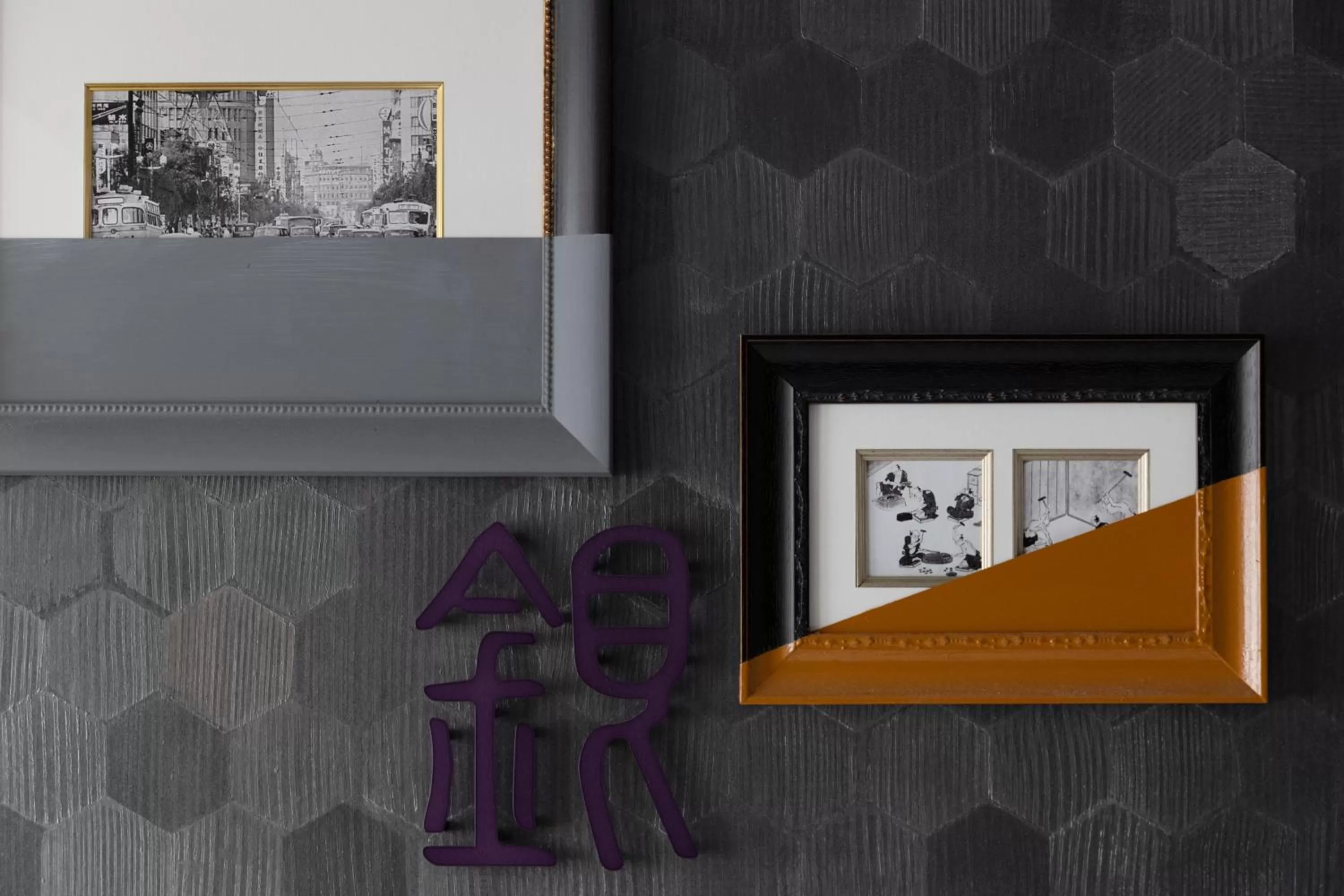 Decorative detail in Mercure Tokyo Ginza