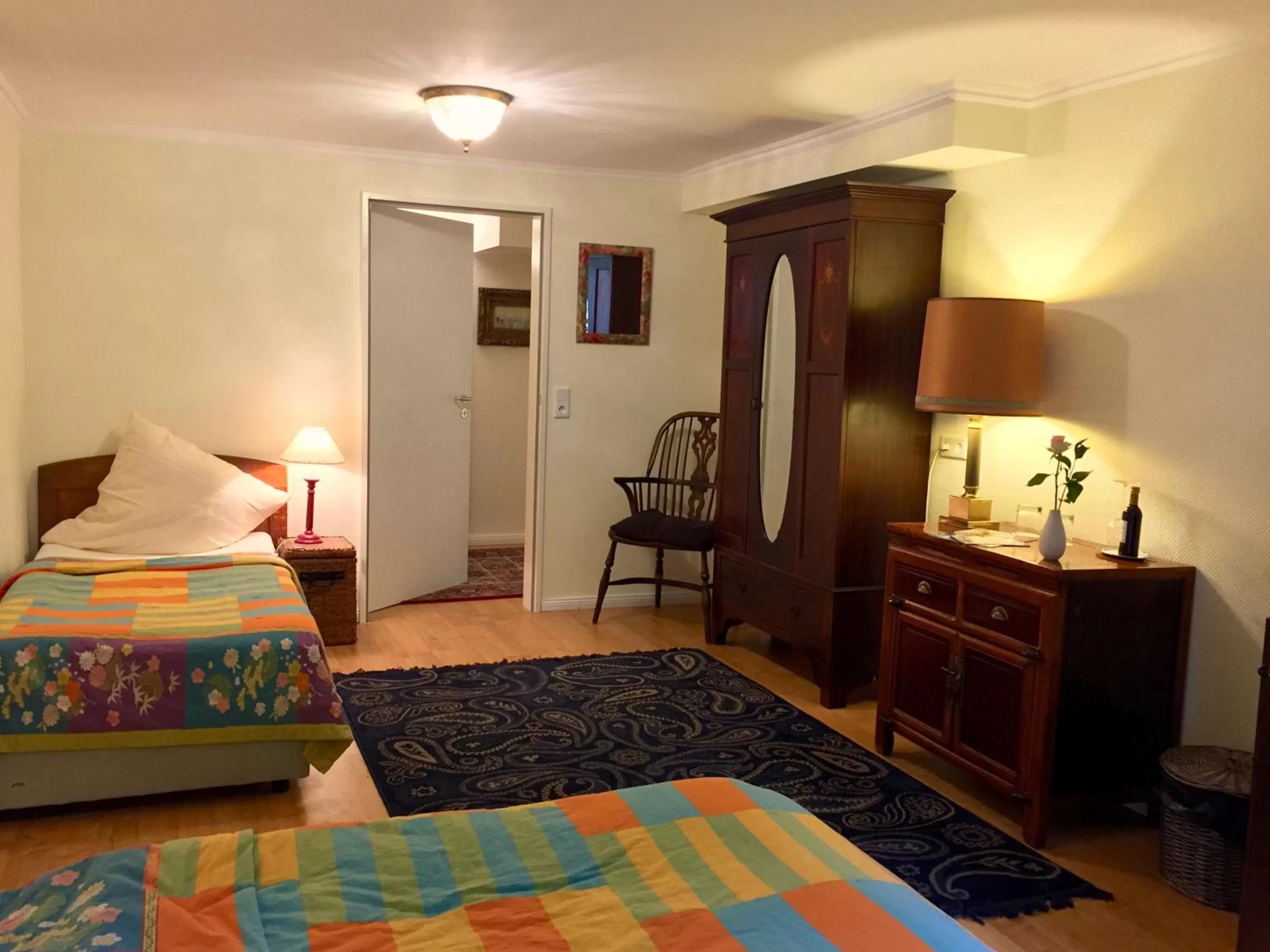 Bed in Hotel Villa Meererbusch