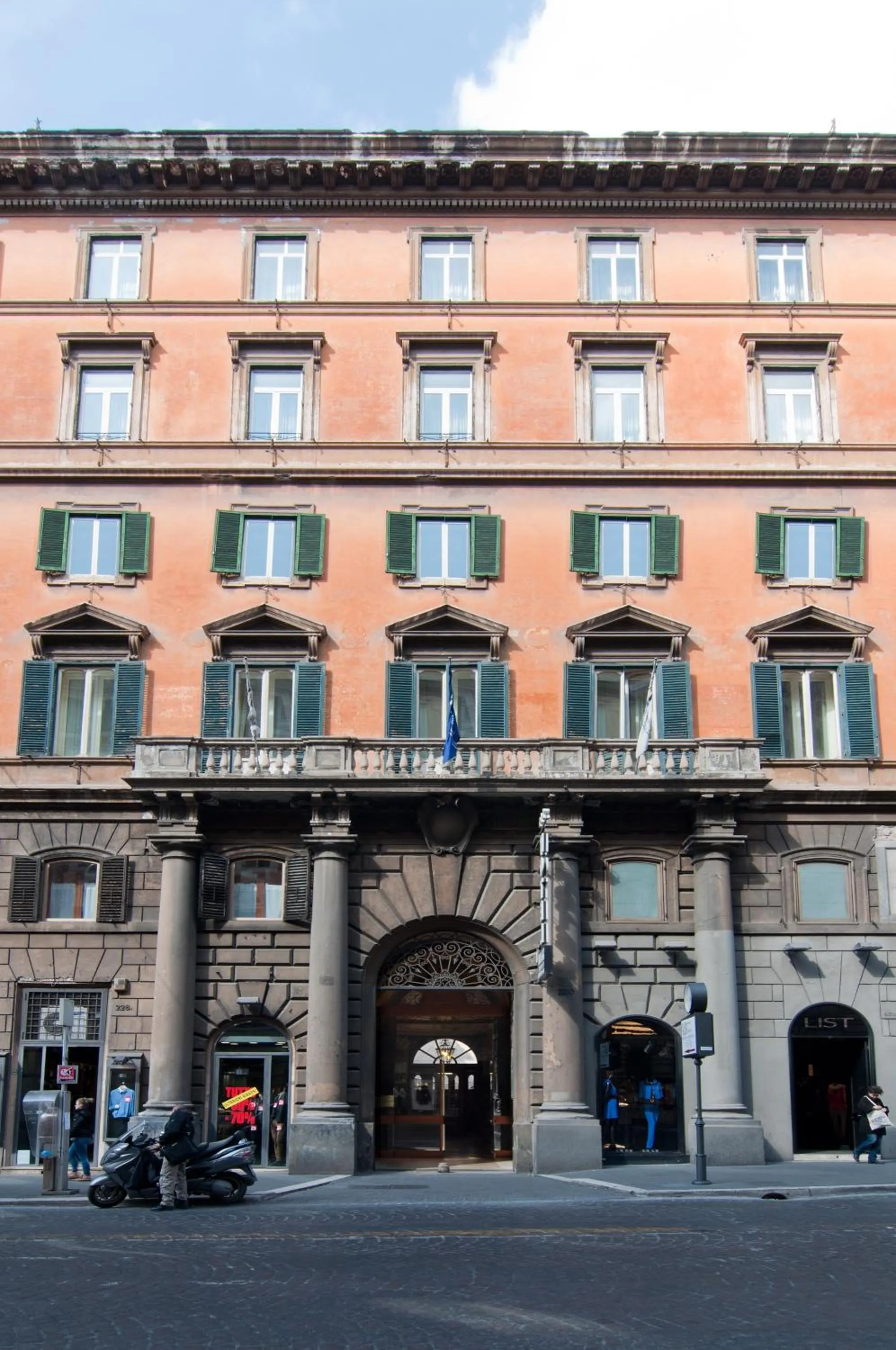 Facade/entrance in Hotel Regina Giovanna