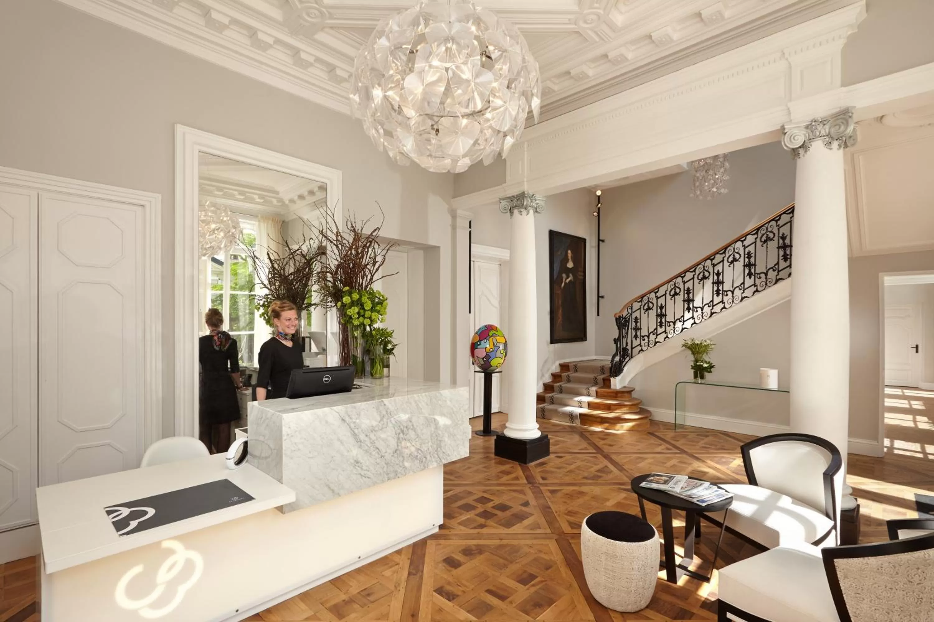 Staff in Clarance Hotel Lille